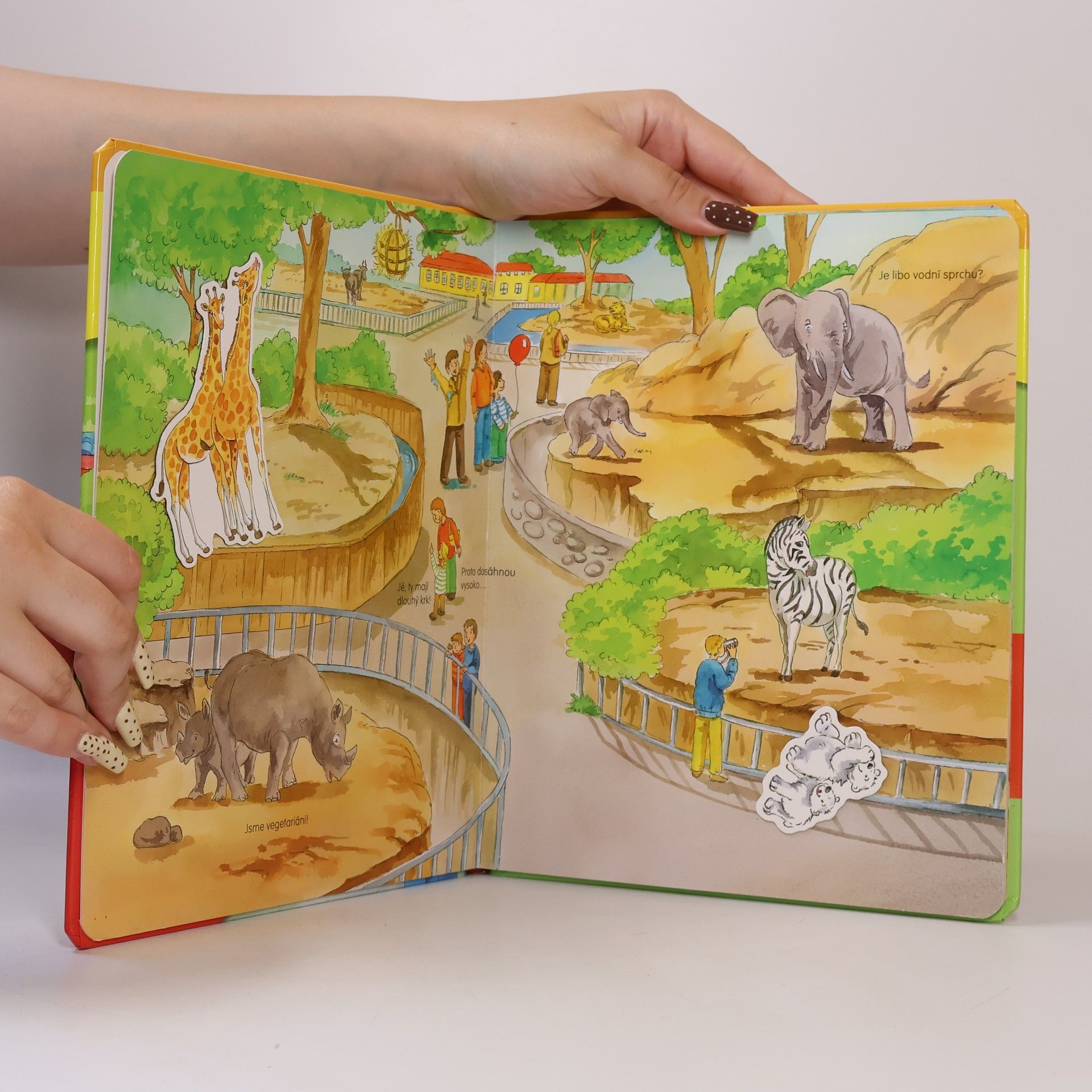 Kolektív autorov Zvířátka v ZOO. Zábavné magnety