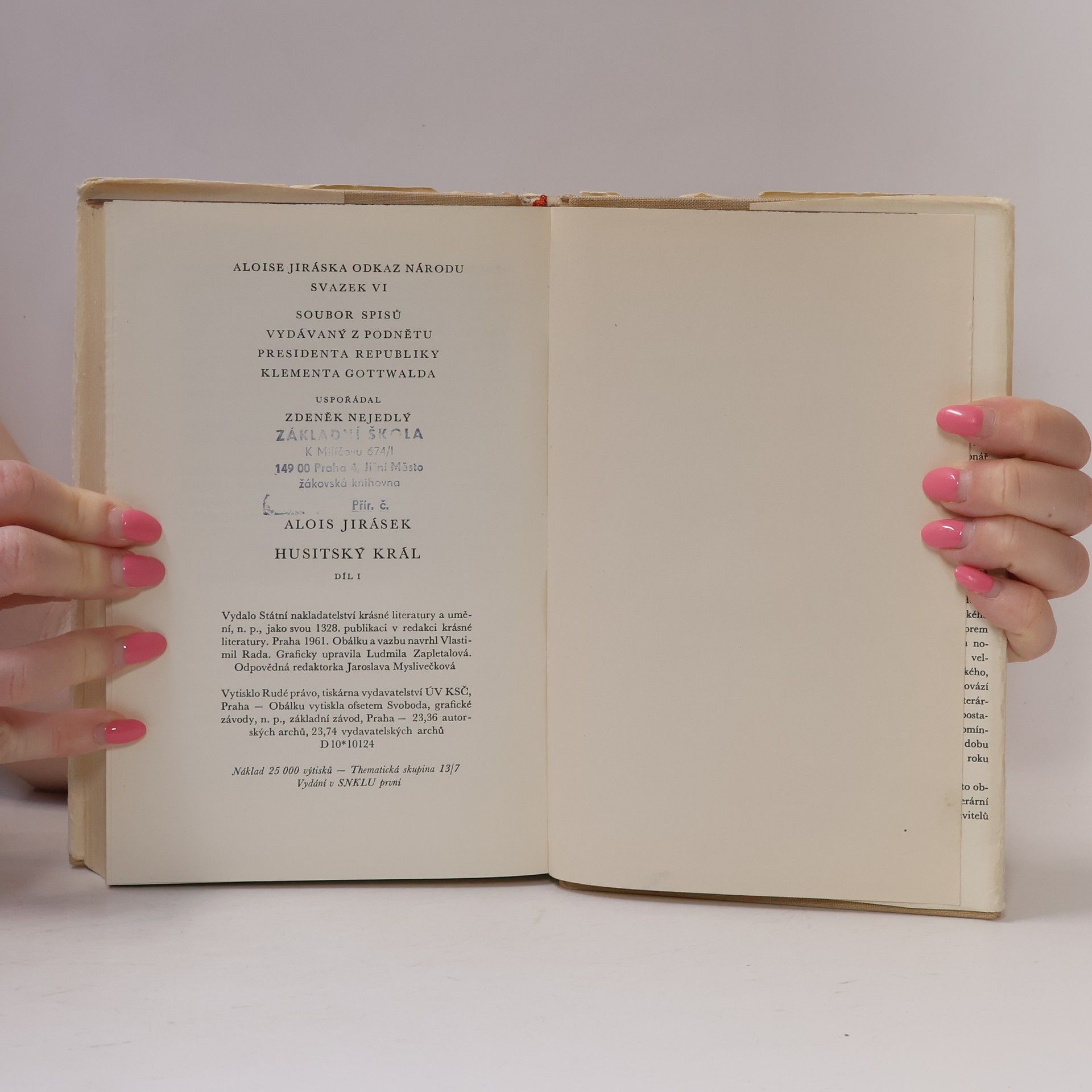 Alois Jirásek Husitský král I.