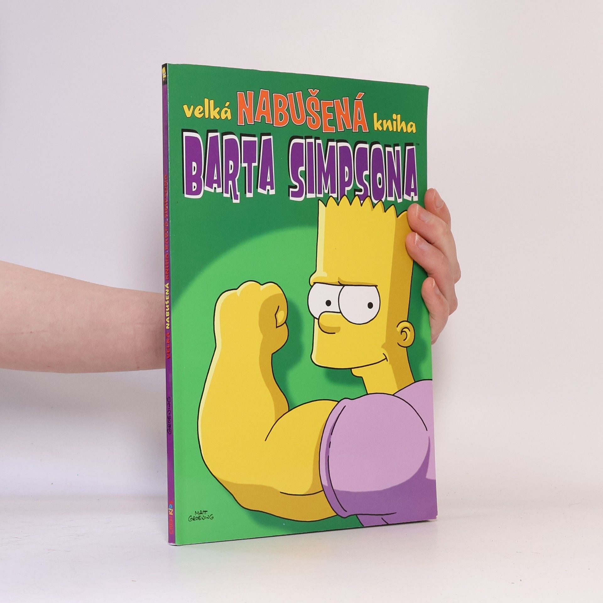 Matt Groening Velká nabušená kniha Barta Simpsona
