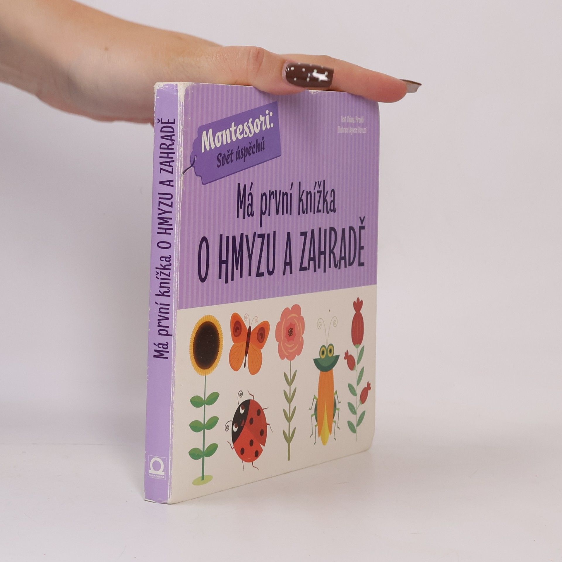 Chiara Piroddi Má první knížka o hmyzu a zahradě
