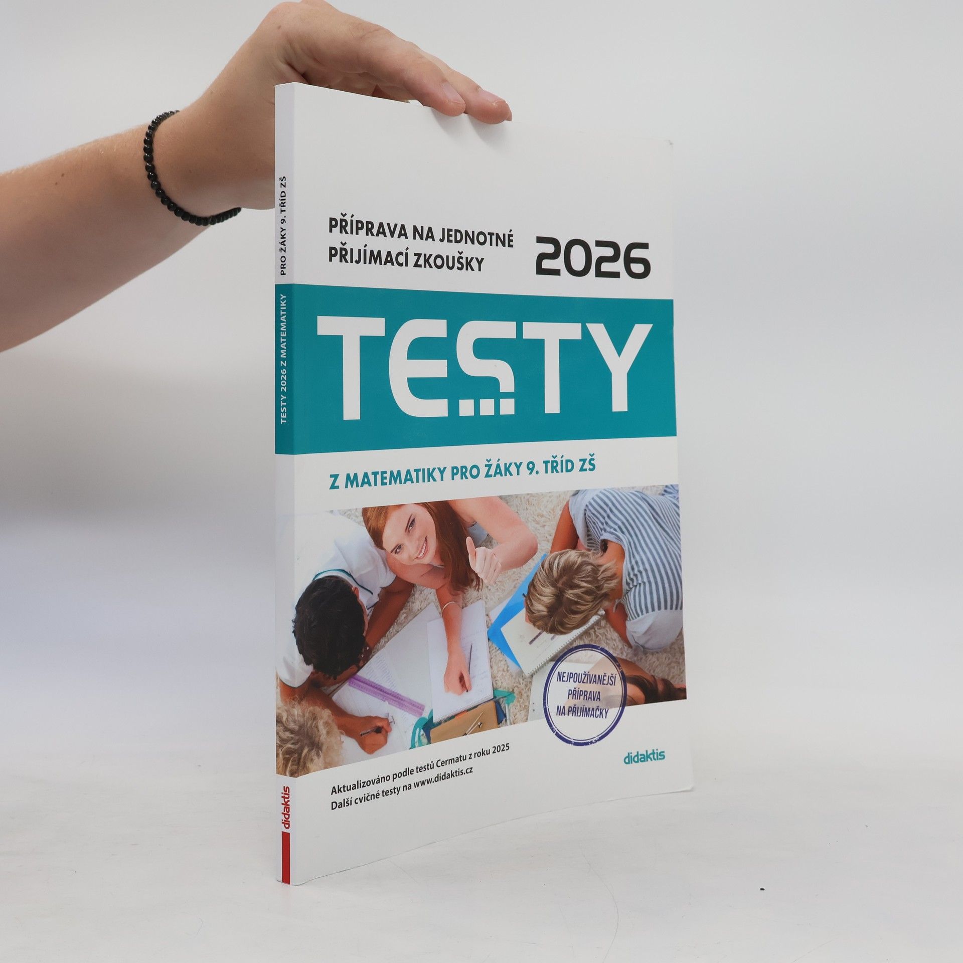 Kolektív autorov Testy 2026 z matematiky pro žáky 9. tříd ZŠ : příprava na jednotné přijímací zkoušky