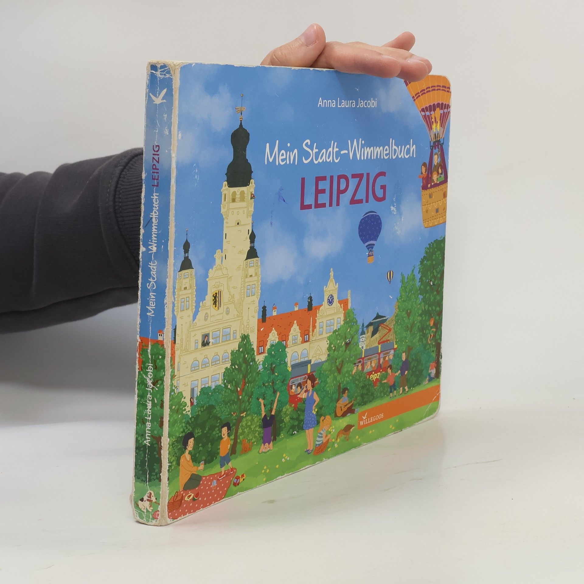 Anna Laura Jacobi Mein Stadt-Wimmelbuch Leipzig