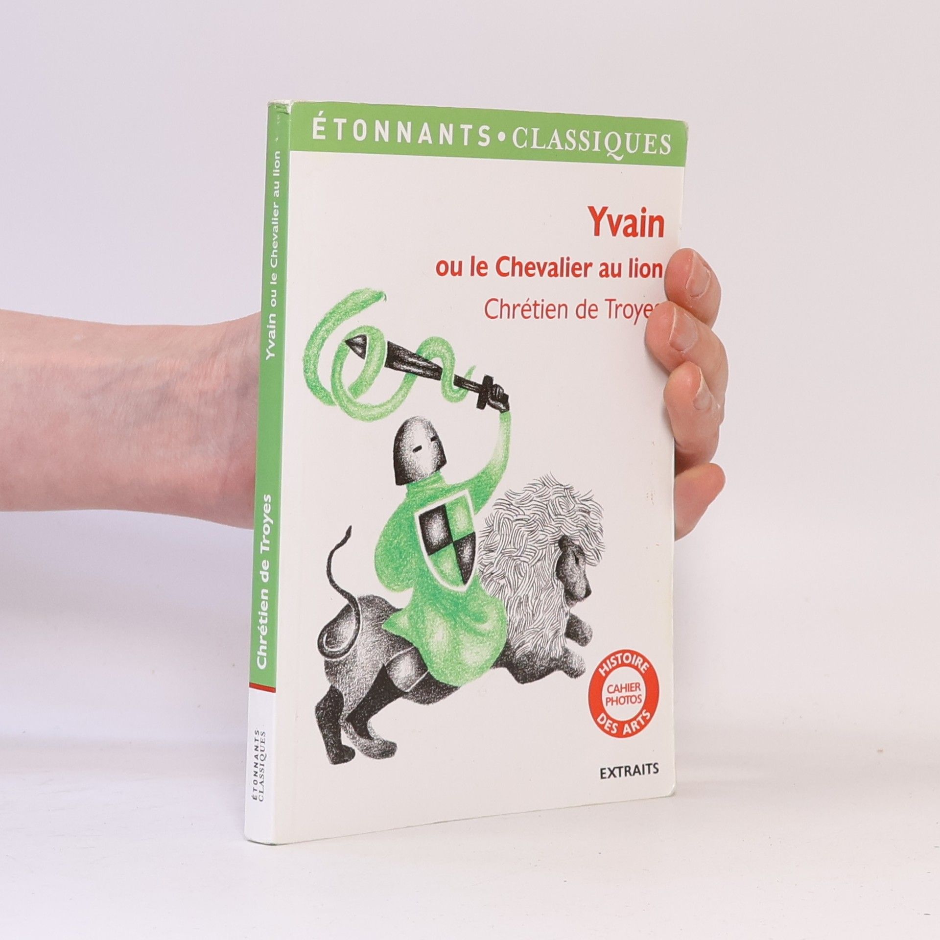 Chrétien de Troyes Étonnants Classiques: Yvain ou le chevalier au lion