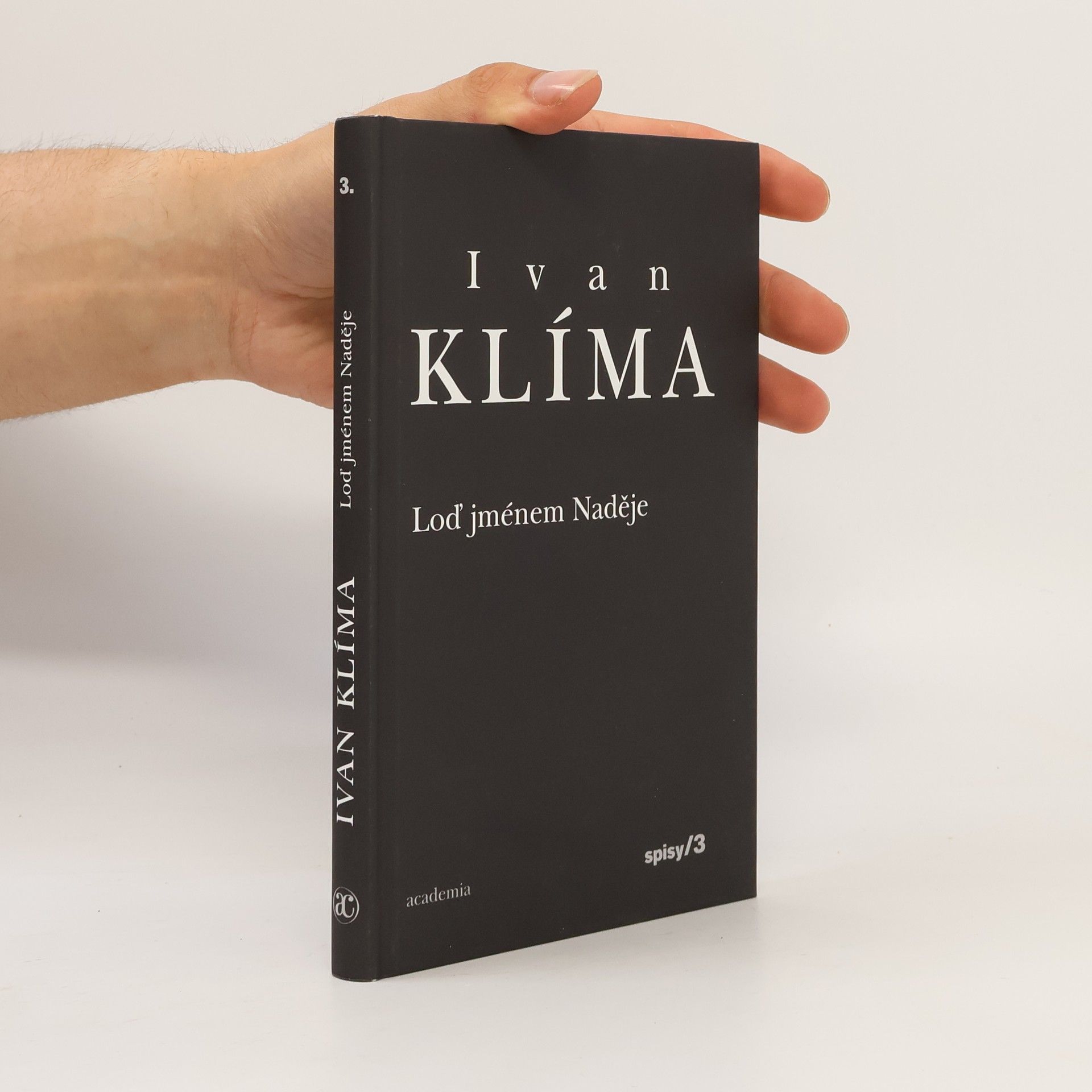 Ivan Klíma Loď jménem Naděje. Spisy 3. díl