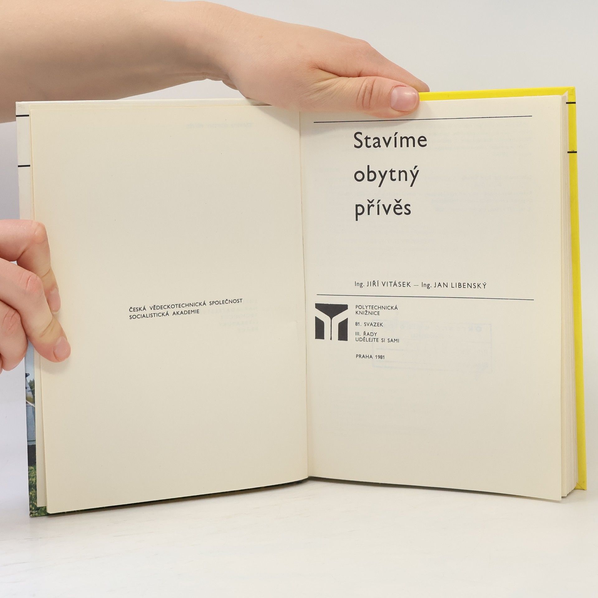 Jiří Vitásek Stavíme obytný přívěs
