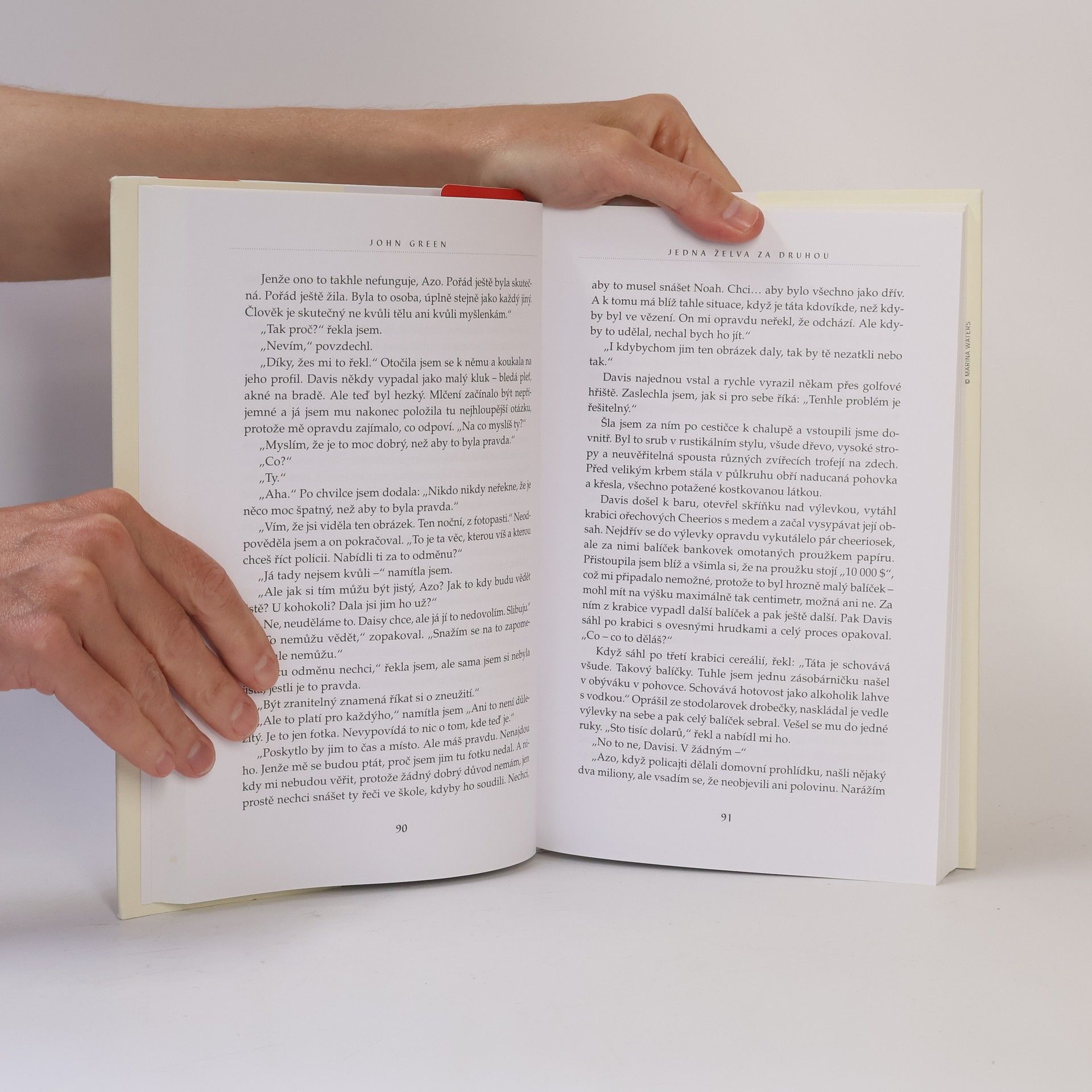 John Green Jedna želva za druhou