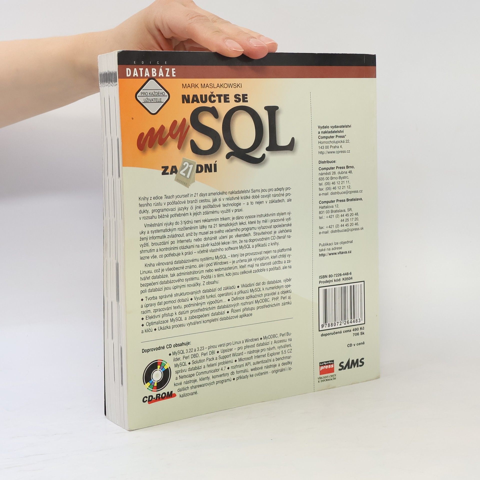 Mark Maslakowski Naučte se MySQL za 21 dní