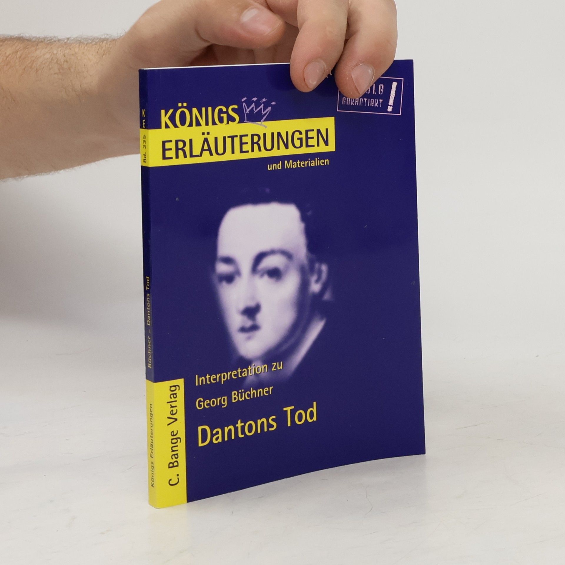 Rüdiger Bernhardt Erläuterungen zu Georg Büchner, Dantons Tod