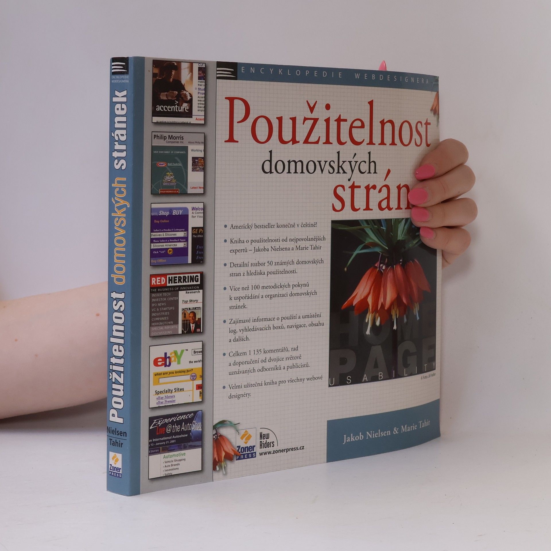 Jakob Nielsen Použitelnost domovských stránek