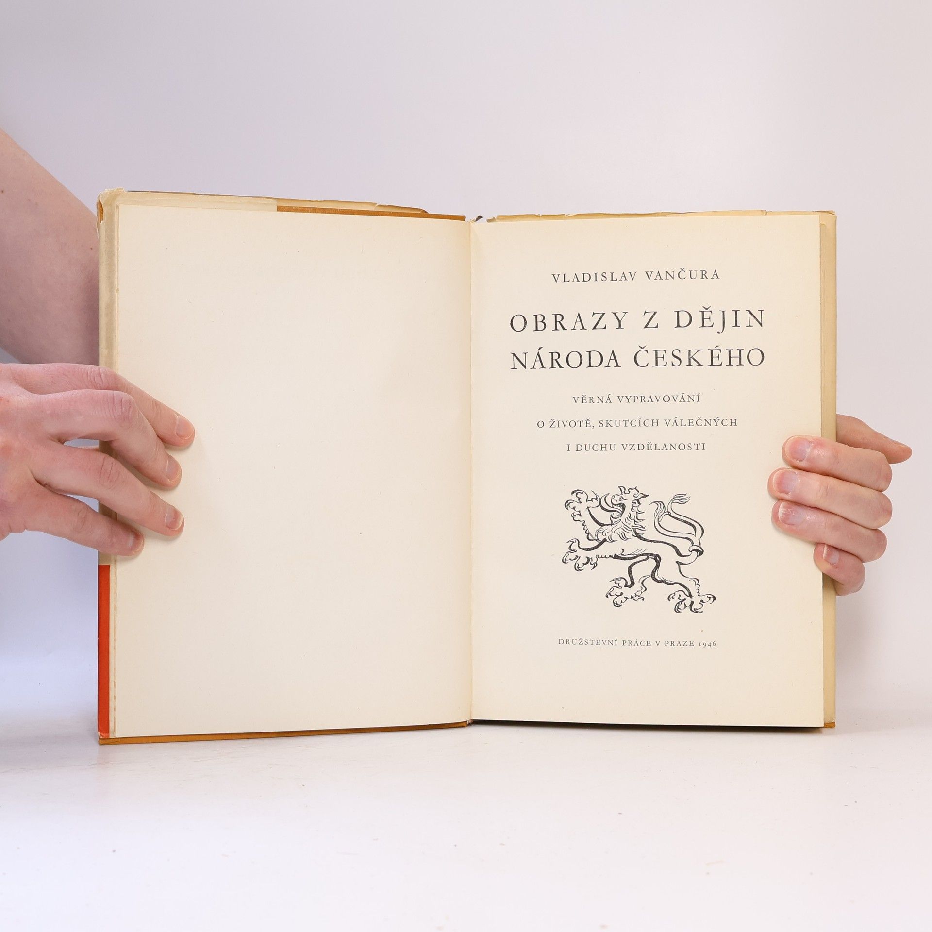 Vladislav Vančura Obrazy z dějin národa českého II.