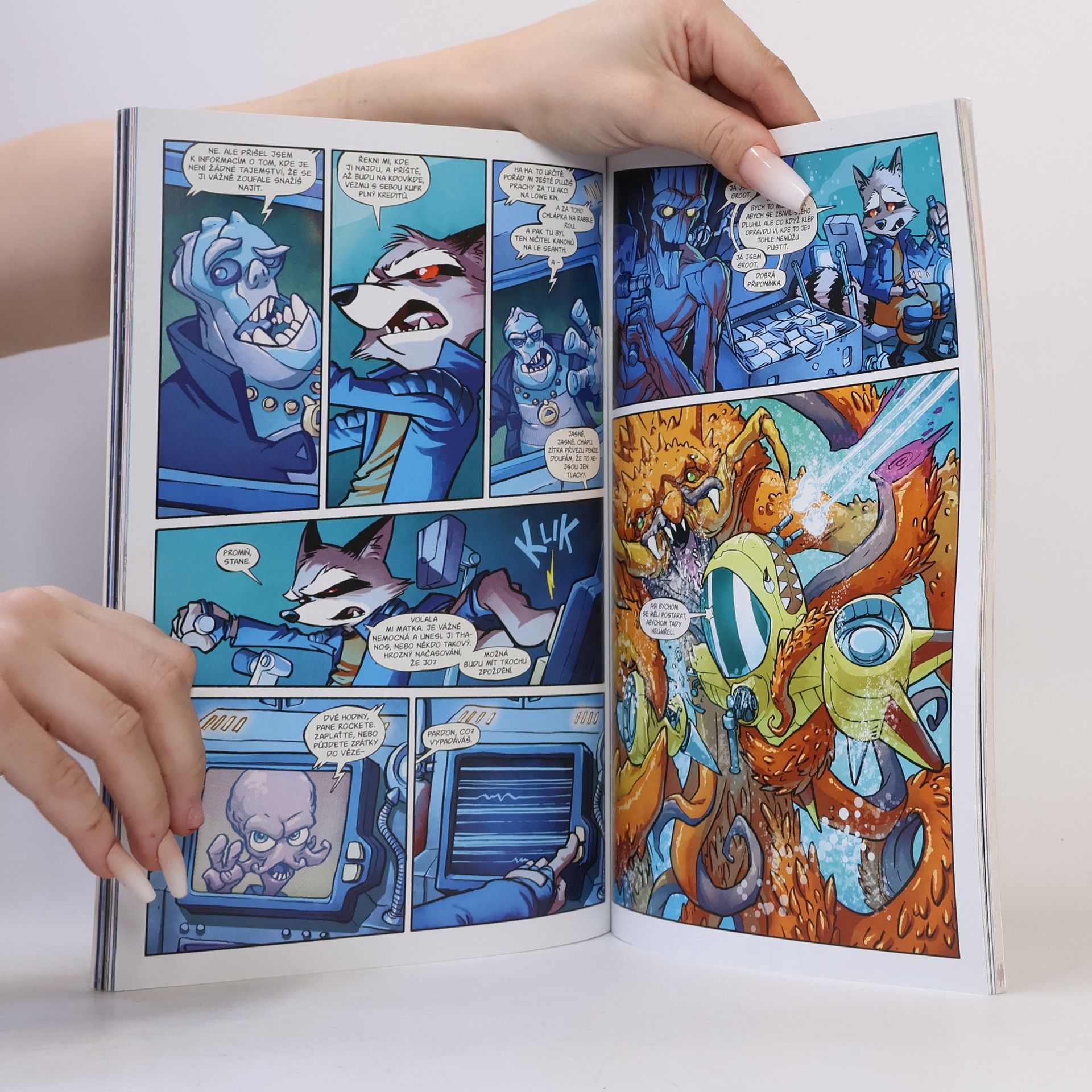 Skottie Young Rocket - Tahání za ocas