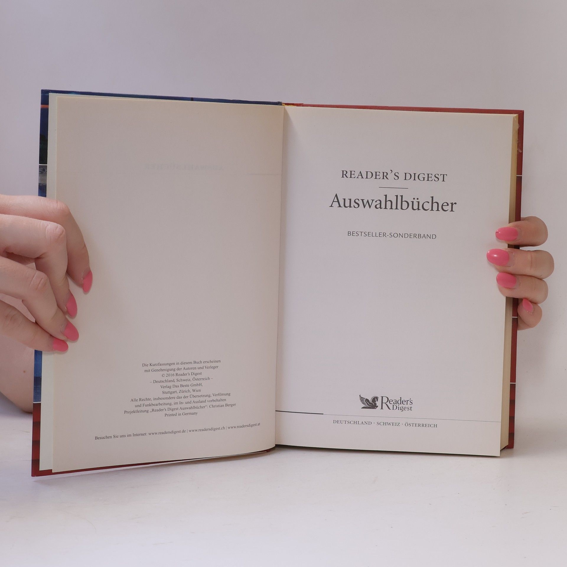 Robert Harris Reader's Digest Auswahlbücher