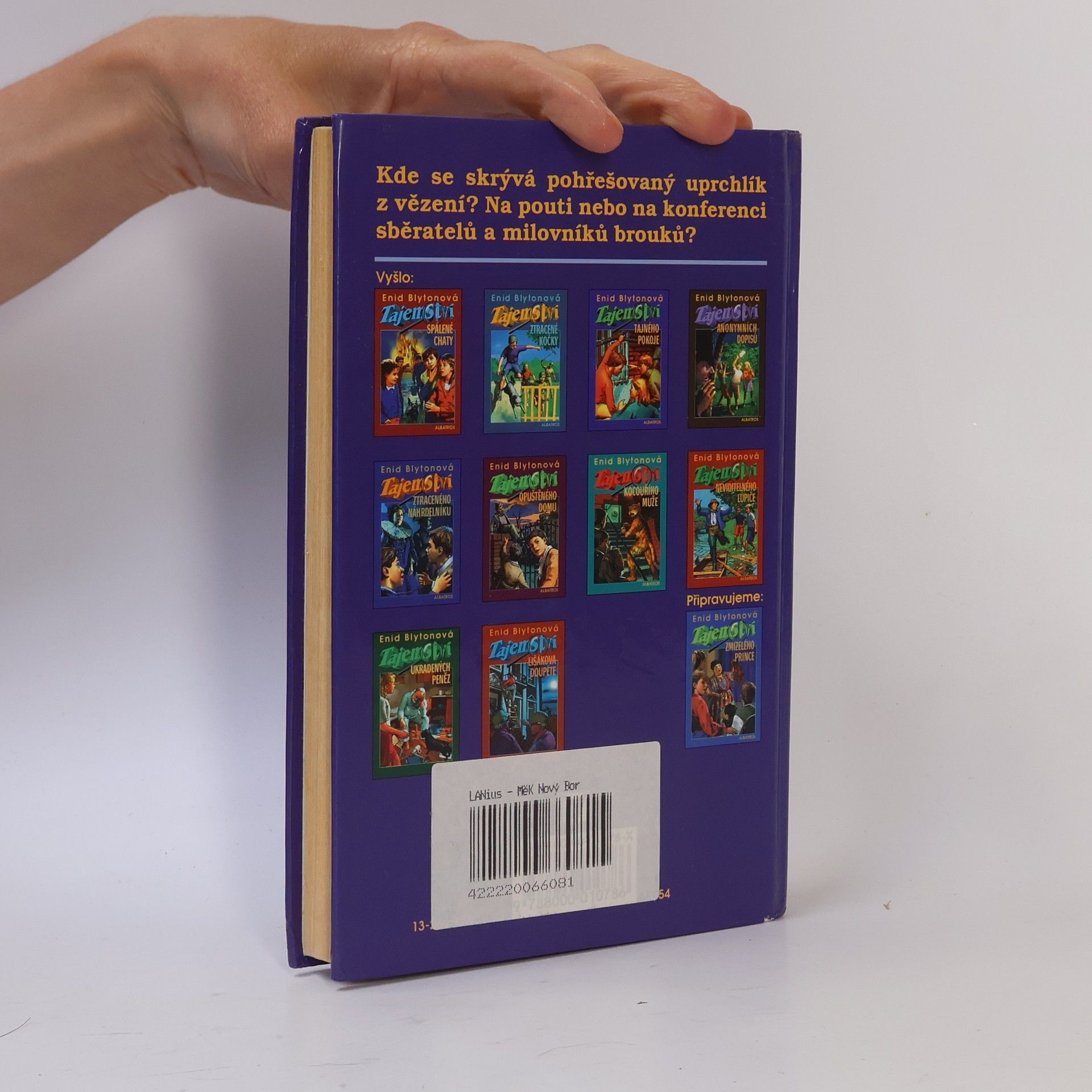 Enid Blyton Tajemství pohřešovaného muže