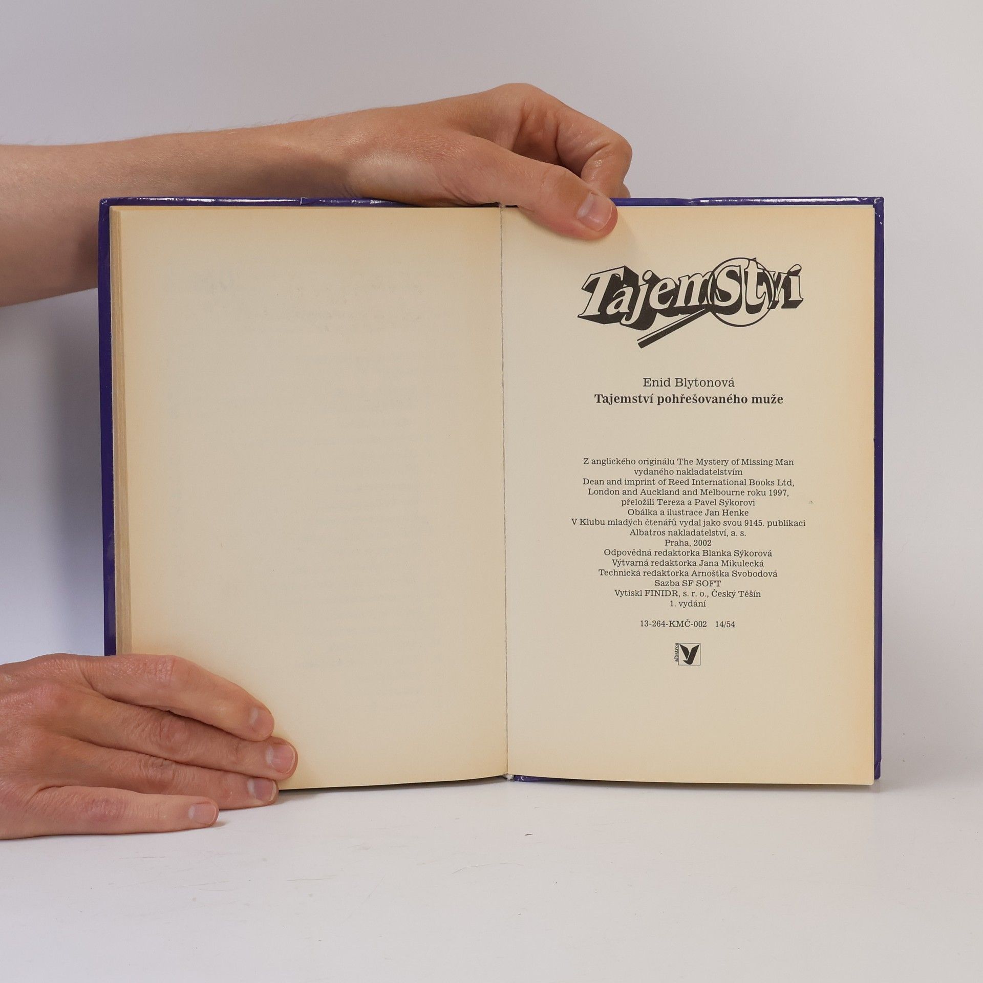 Enid Blyton Tajemství pohřešovaného muže