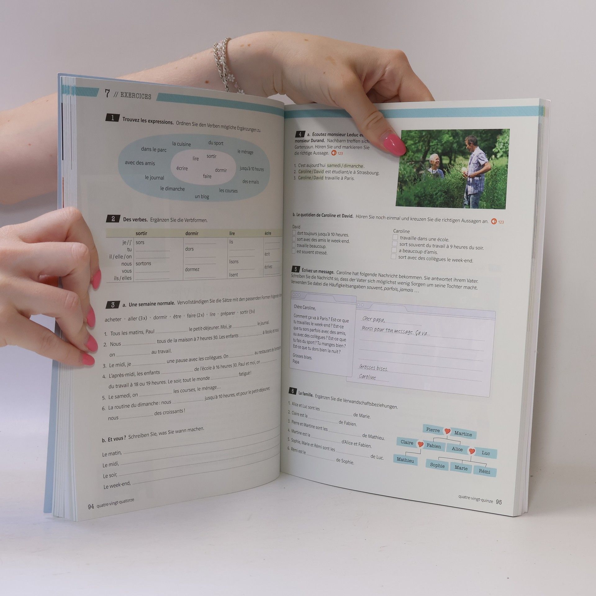 Autorenkollektiv Rencontres en français A1 - Hybride Ausgabe allango