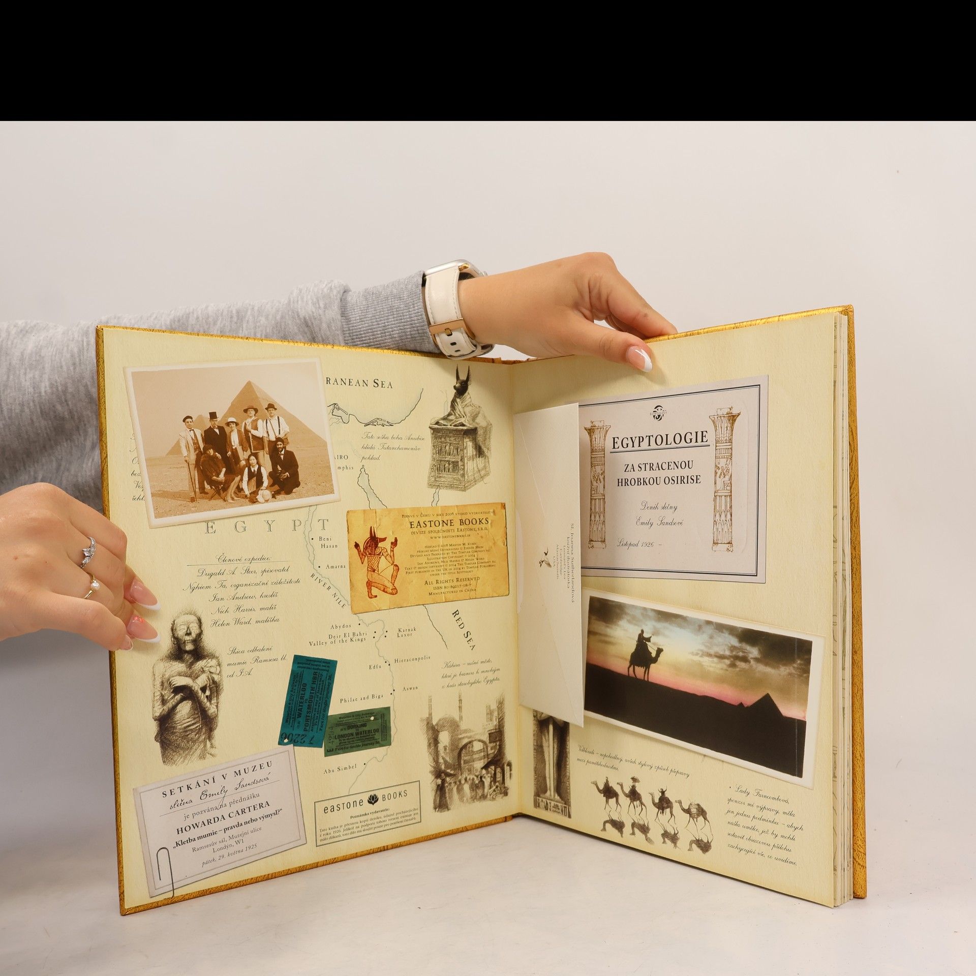 Emily Sands Egyptologie: Za ztracenou hrobkou Osirise