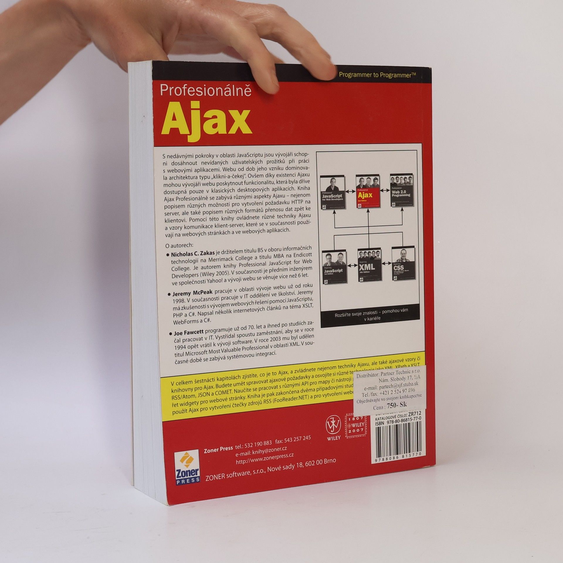 Nicholas C. Zakas Ajax profesionálně