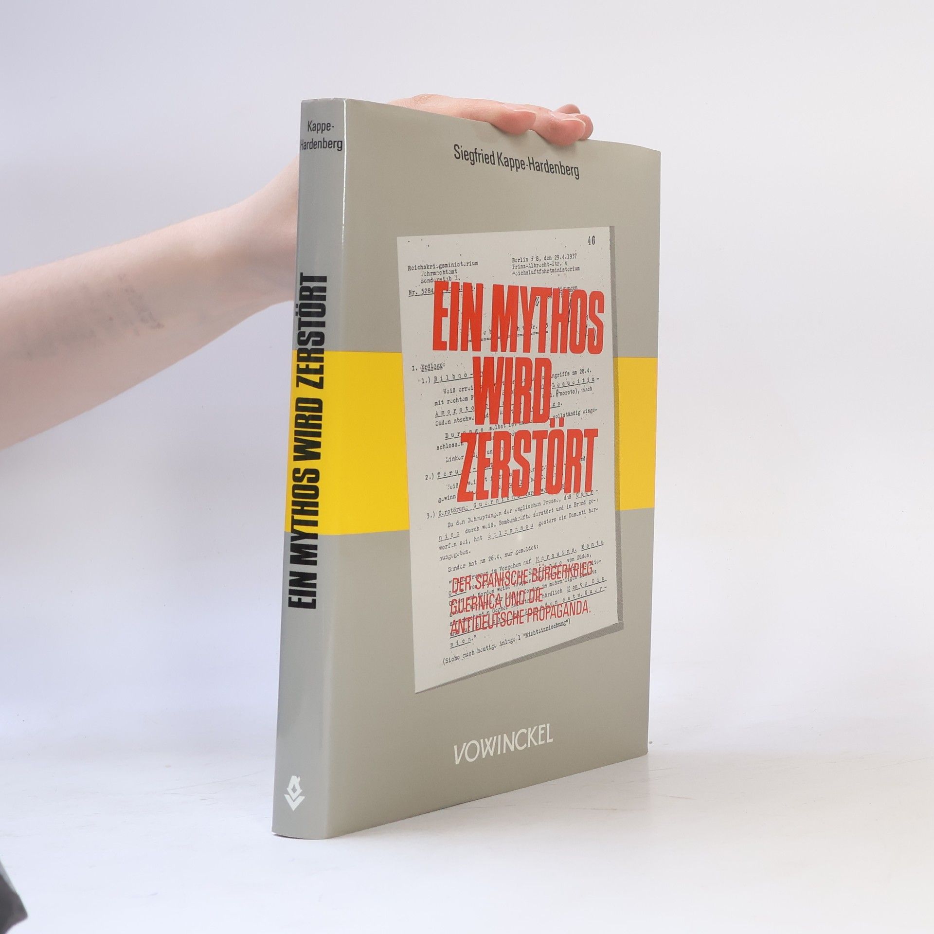 Siegfried Kappe Hardenberg Ein Mythos wird zerstört