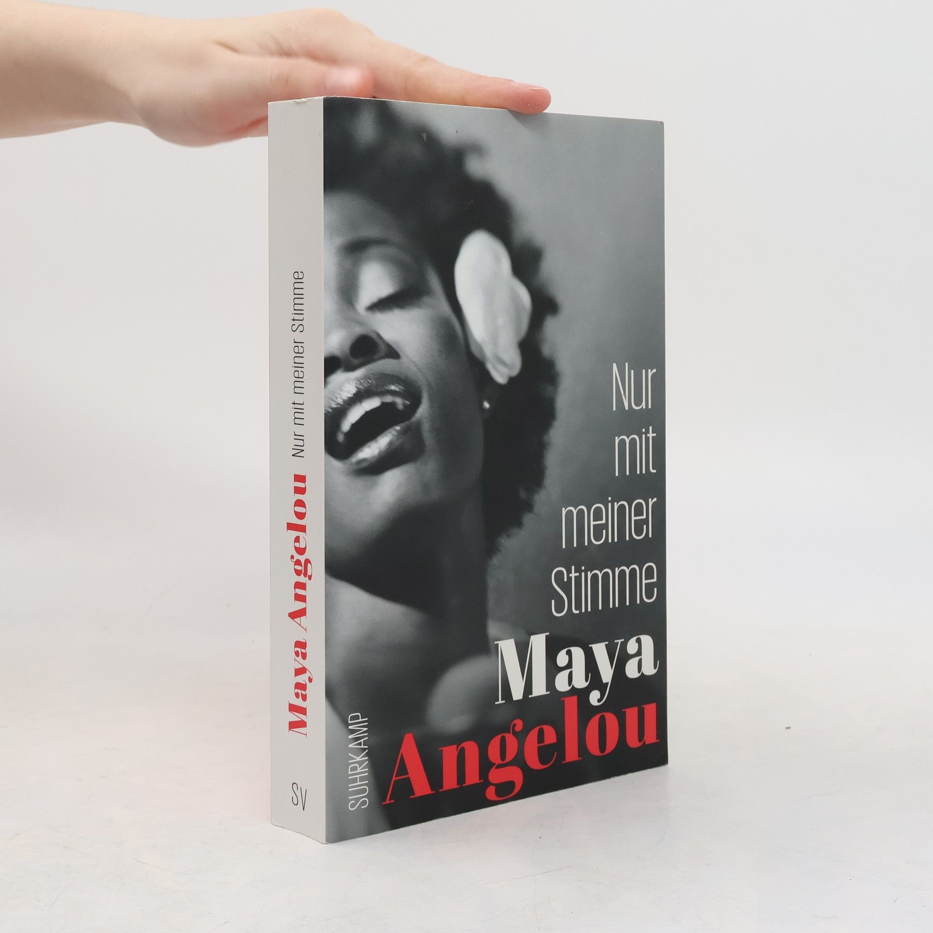 Maya Angelou Nur mit meiner Stimme