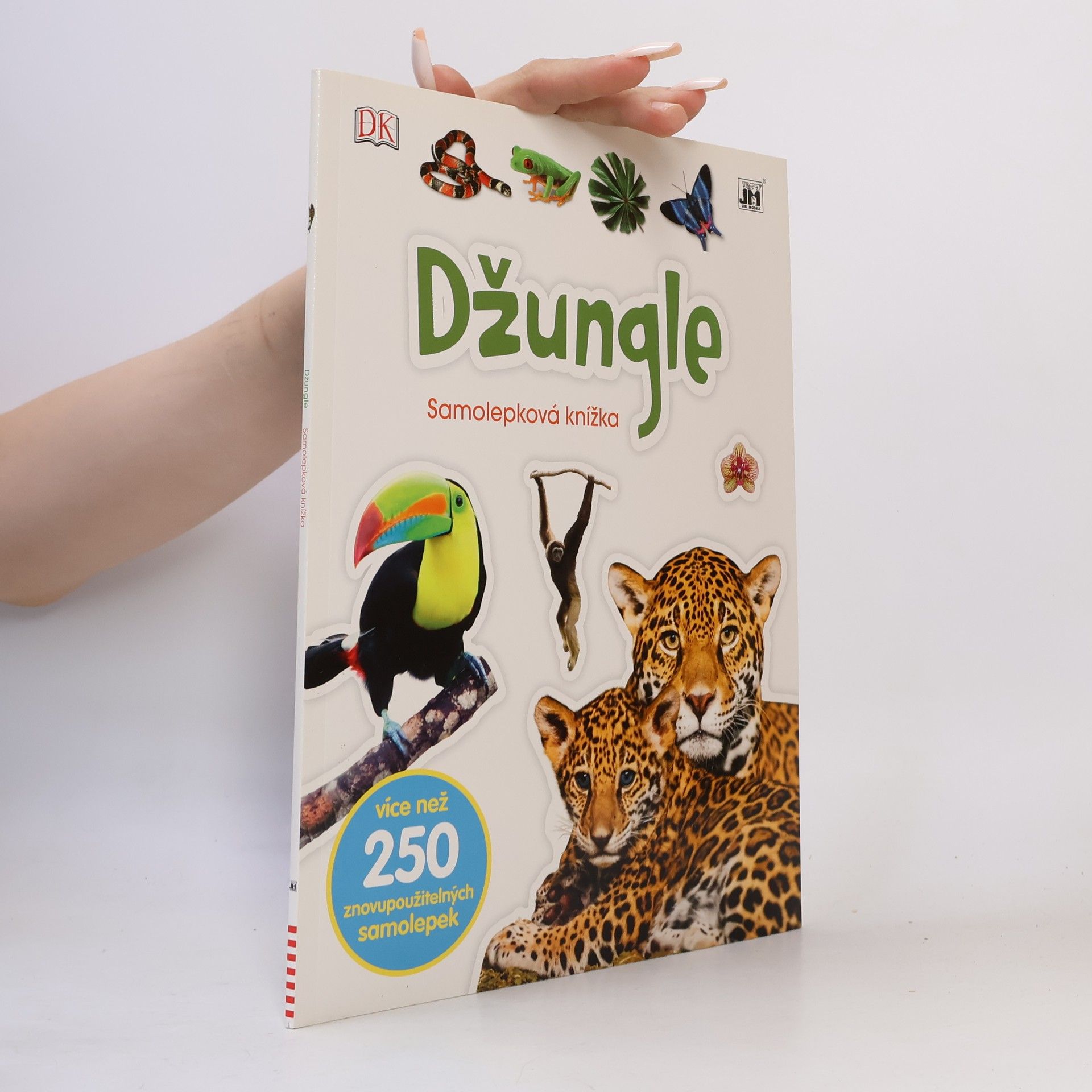 a.s. JIRI MODELS Džungle - Samolepková knížka