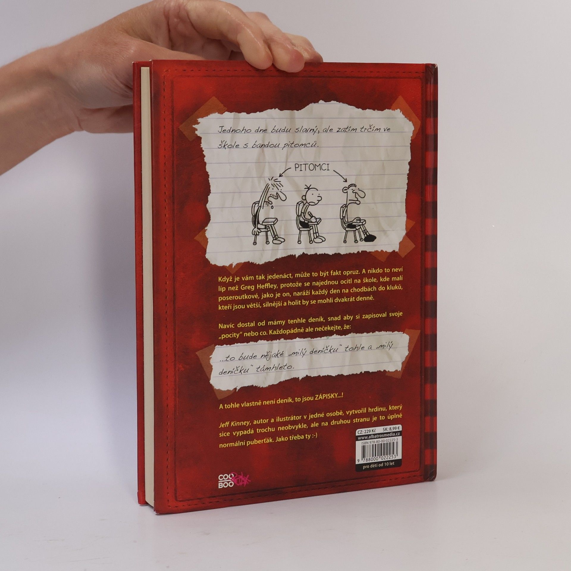 Jeff Kinney Deník malého poseroutky 1