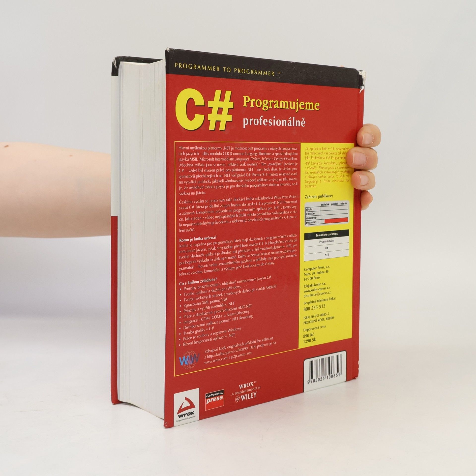 Simon J. Robinson C# : programujeme profesionálně