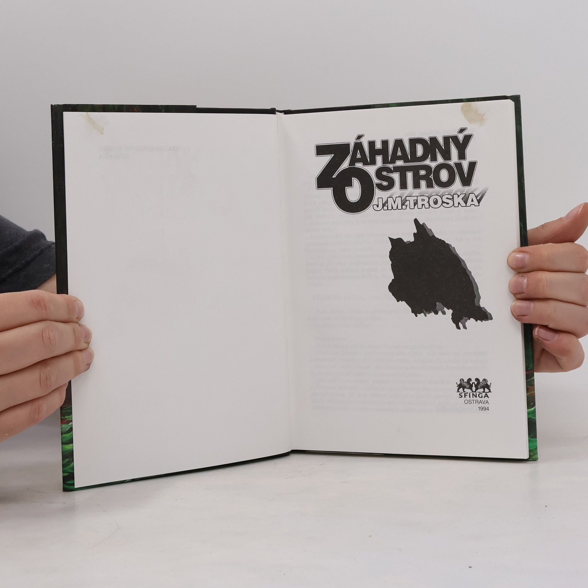 J. M. Troska Záhadný ostrov