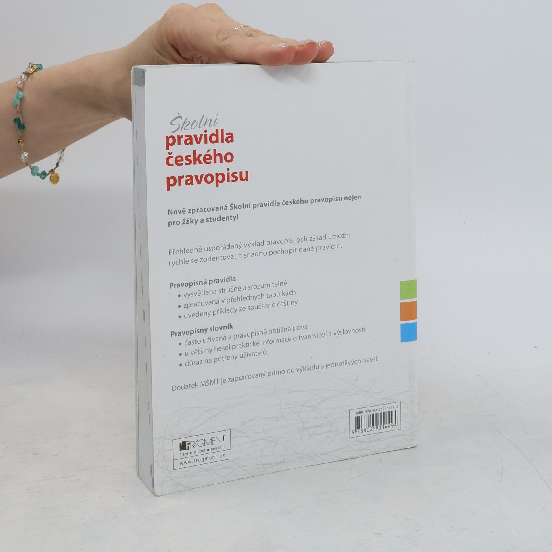 Marie Sochrová Školní pravidla českého pravopisu
