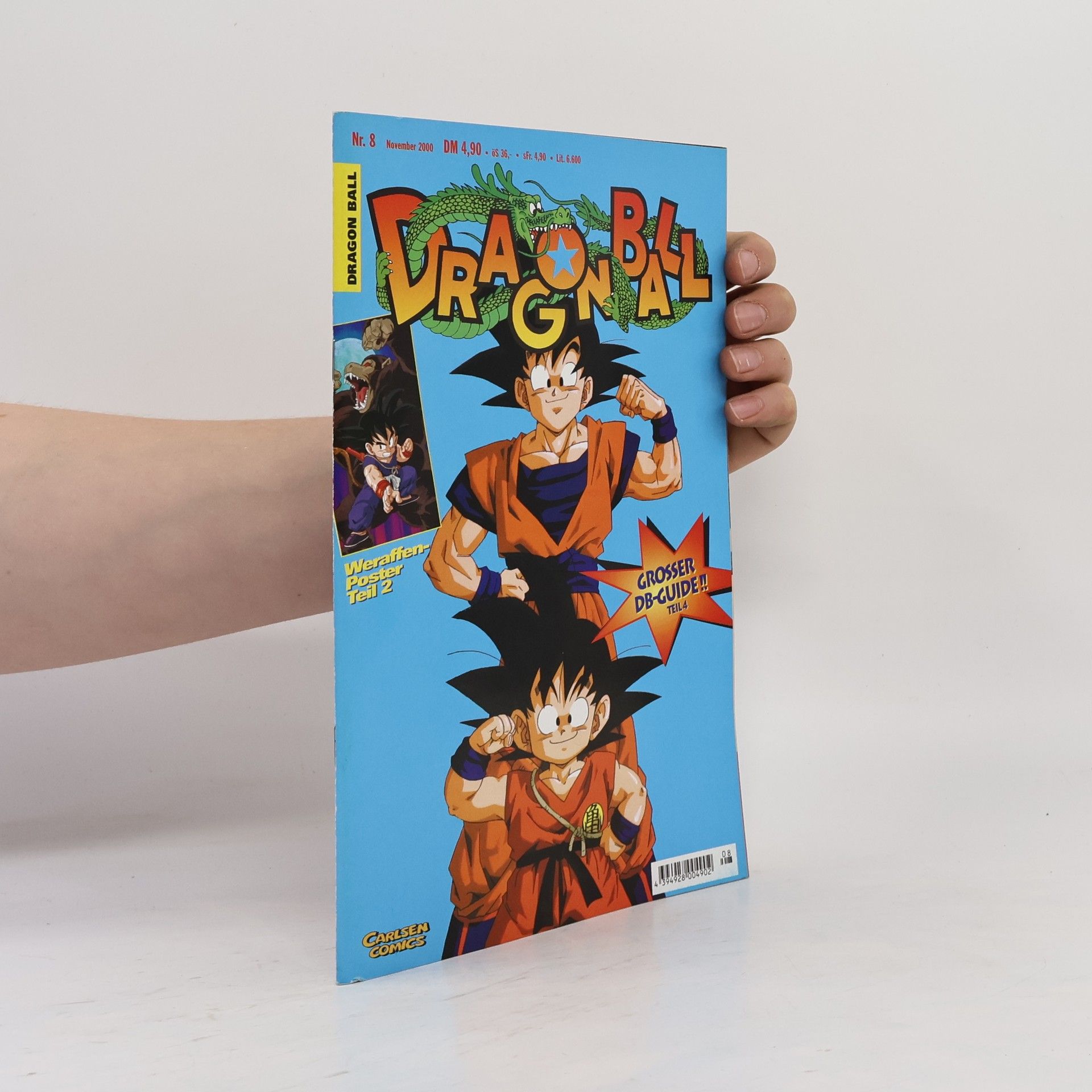 Akira Toriyama Dragon Ball 8, 11/2000