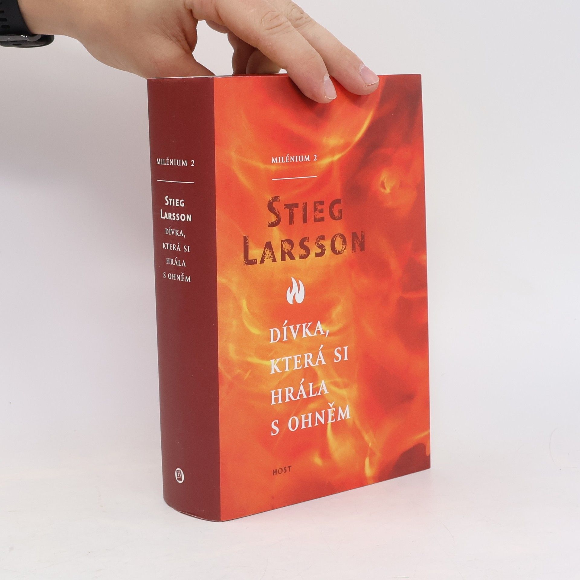 Stieg Larsson Dívka, která si hrála s ohněm