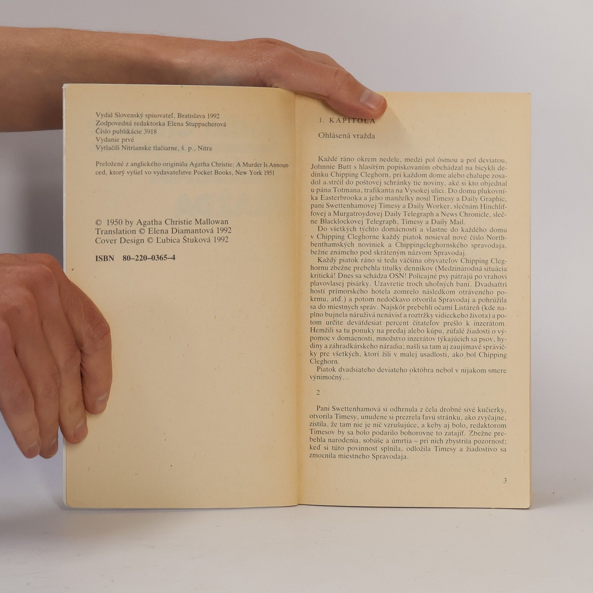 Agatha Christie Ohlásená vražda