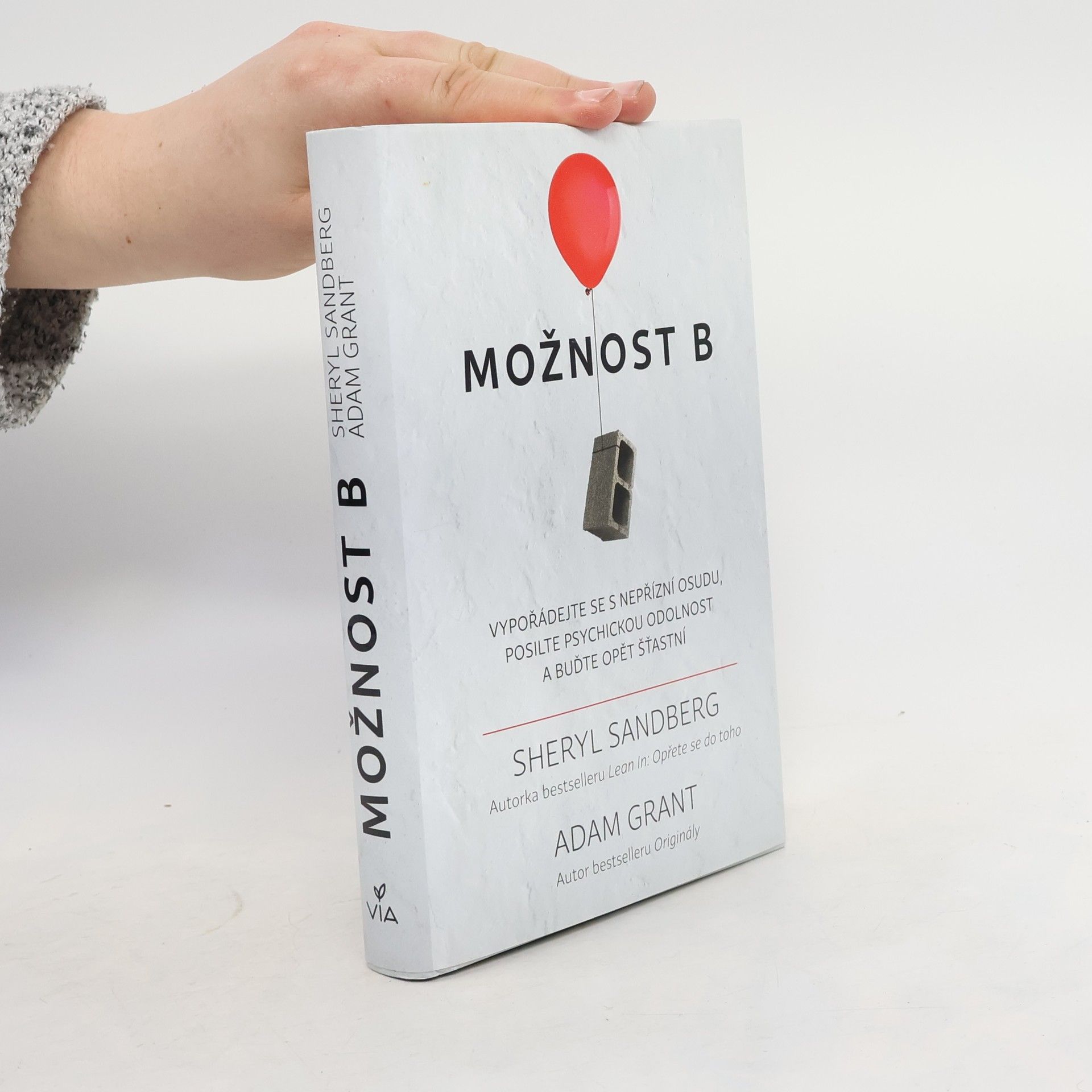 Sheryl Sandberg Možnost B: Vypořádejte se s nepřízní osudu, posilte psychickou odolnost a buďte opět šťastní