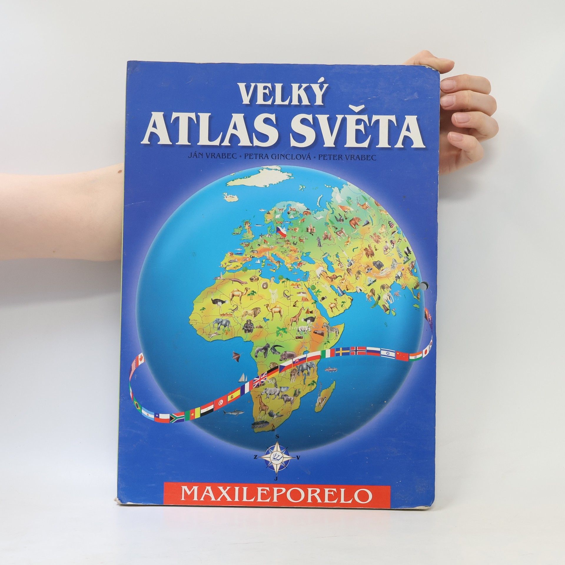 Petra Ginclová Velký atlas světa