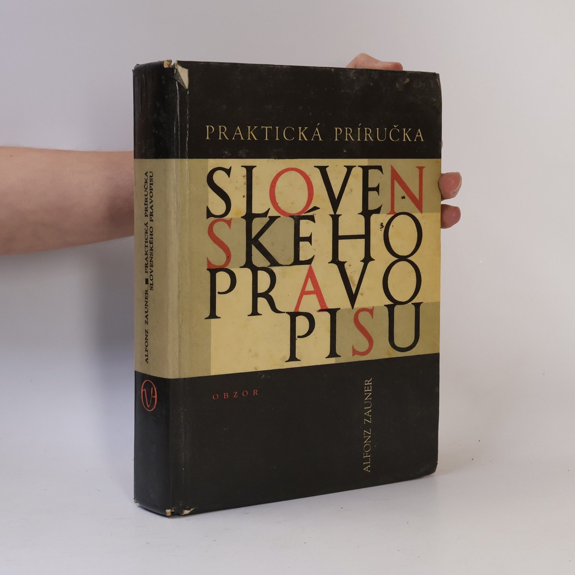 Alfonz Zauner Praktická príručka slovenského pravopisu