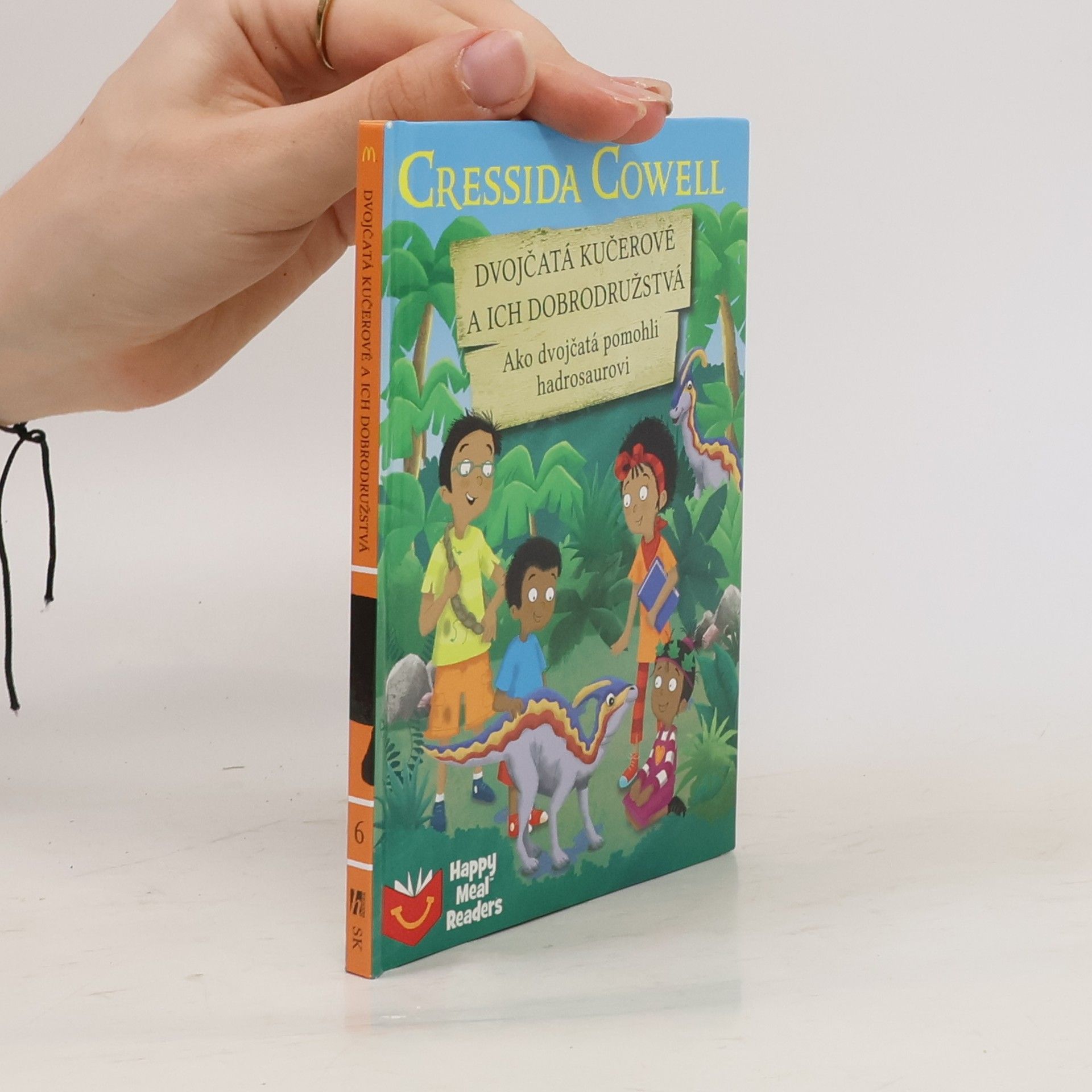 Cressida Cowell Dobrodružství Stromovic dvojčat: Dvojčata pomáhají hadrosaurovi