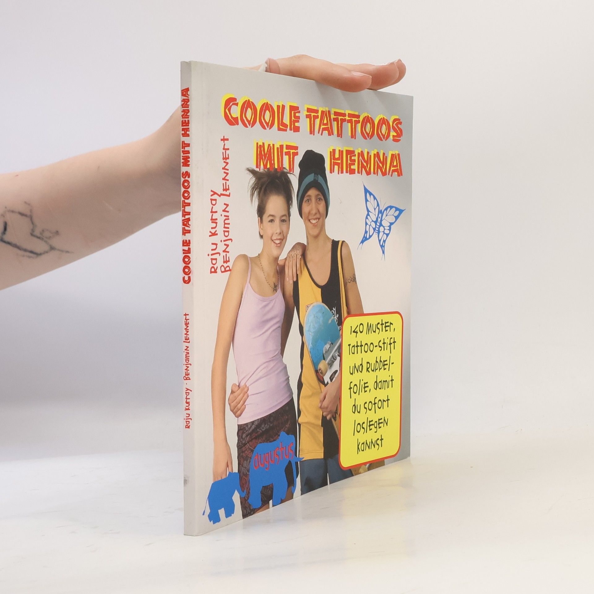 Benjamin Lennert Coole Tattoos mit Henna