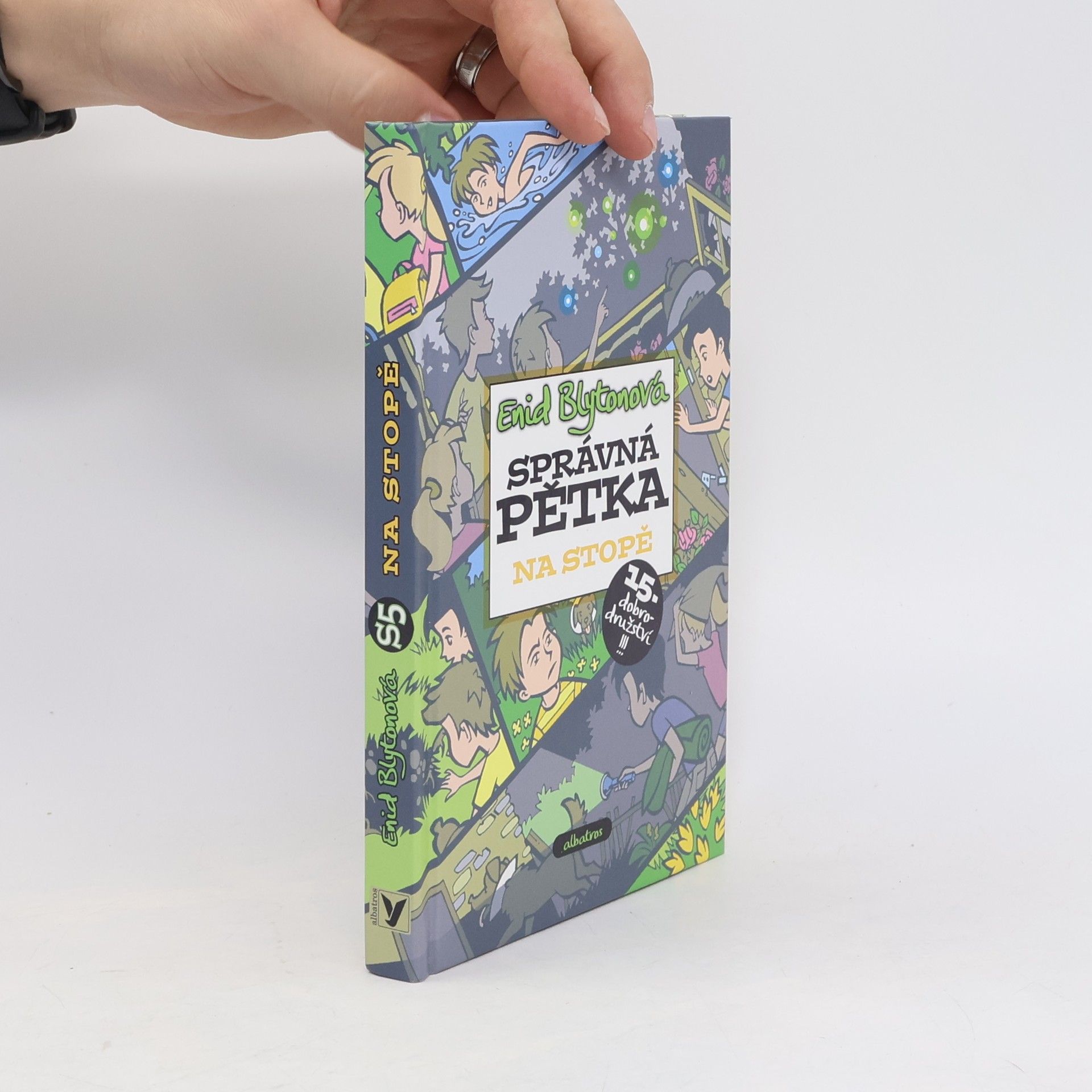 Enid Blyton Správná pětka. Na stopě