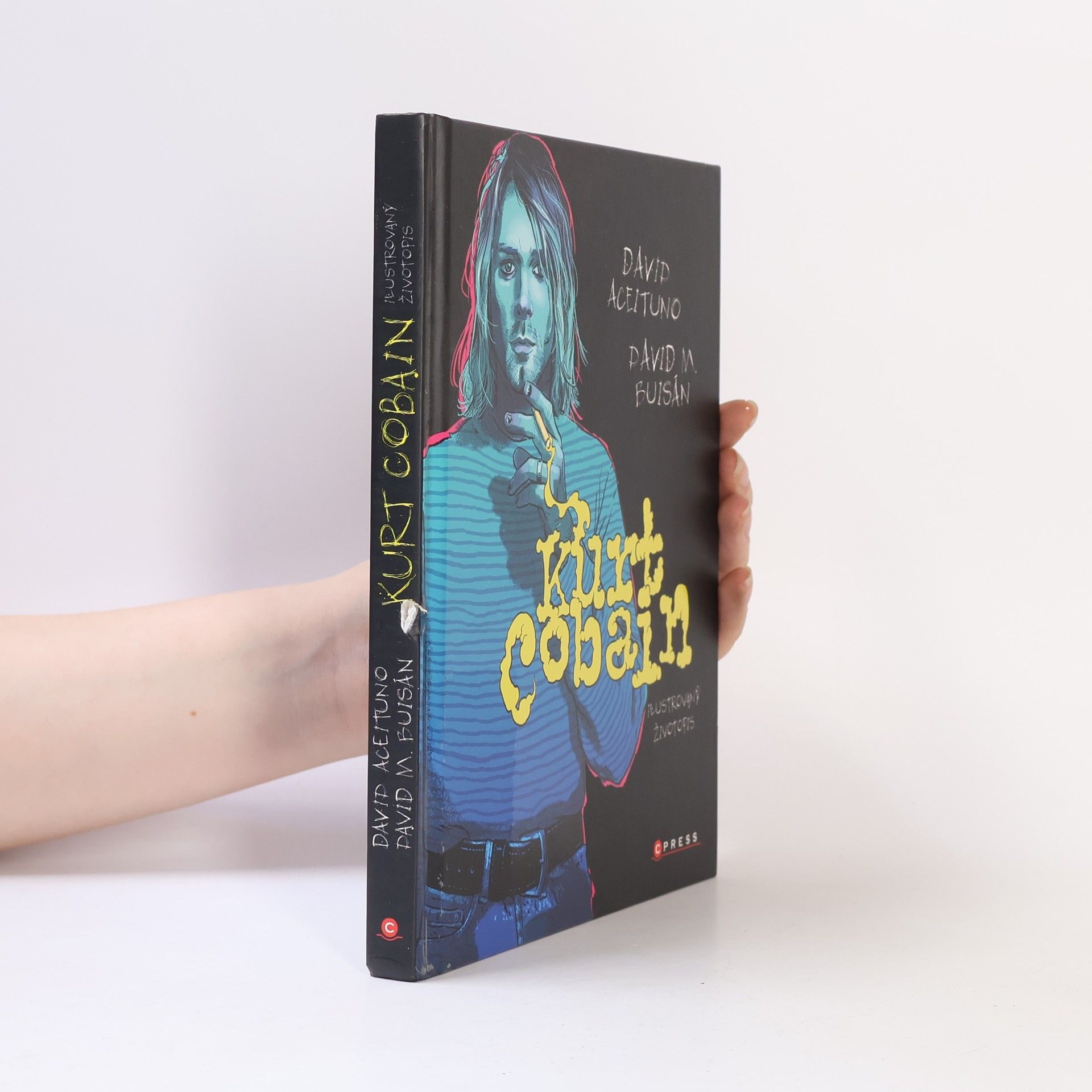 David Aceituno Kurt Cobain: Ilustrovaný životopis