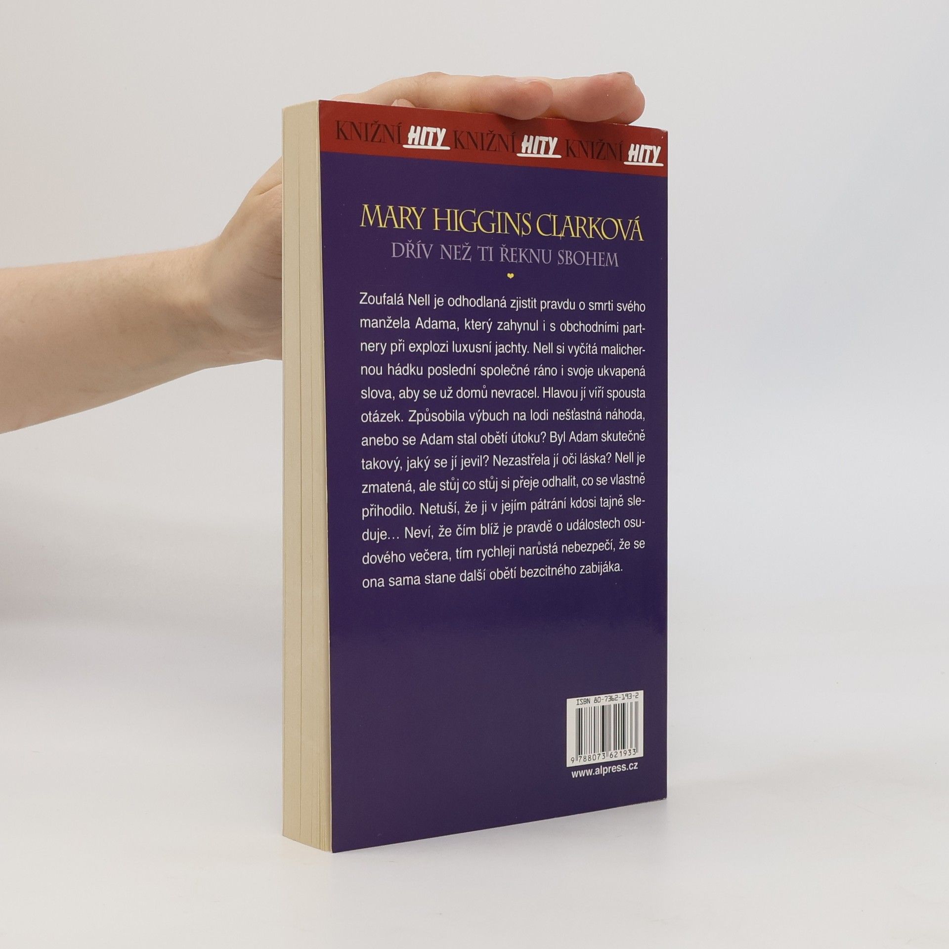 Mary Higgins Clark Dřív než ti řeknu sbohem