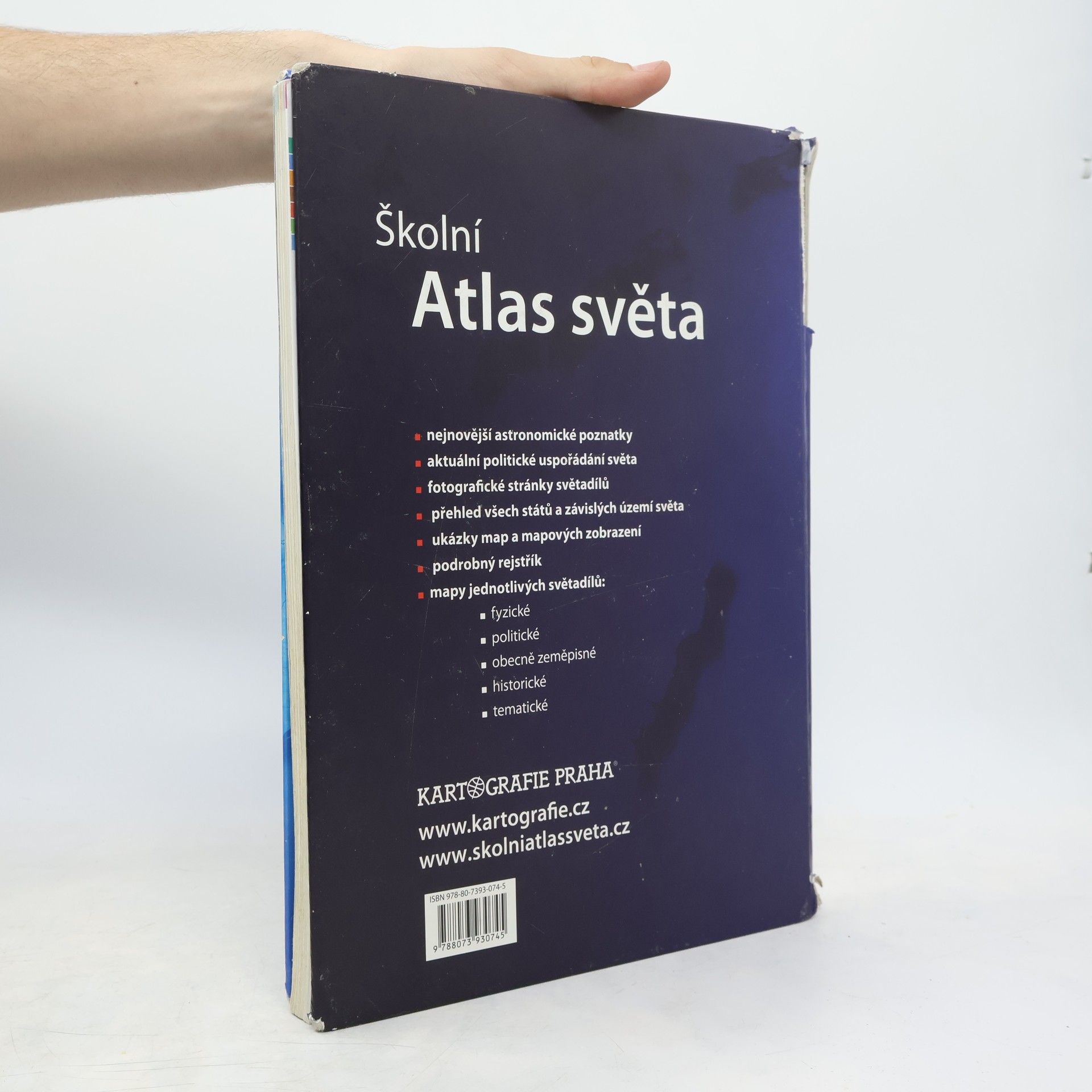 Kolektiv autorů Školní atlas světa