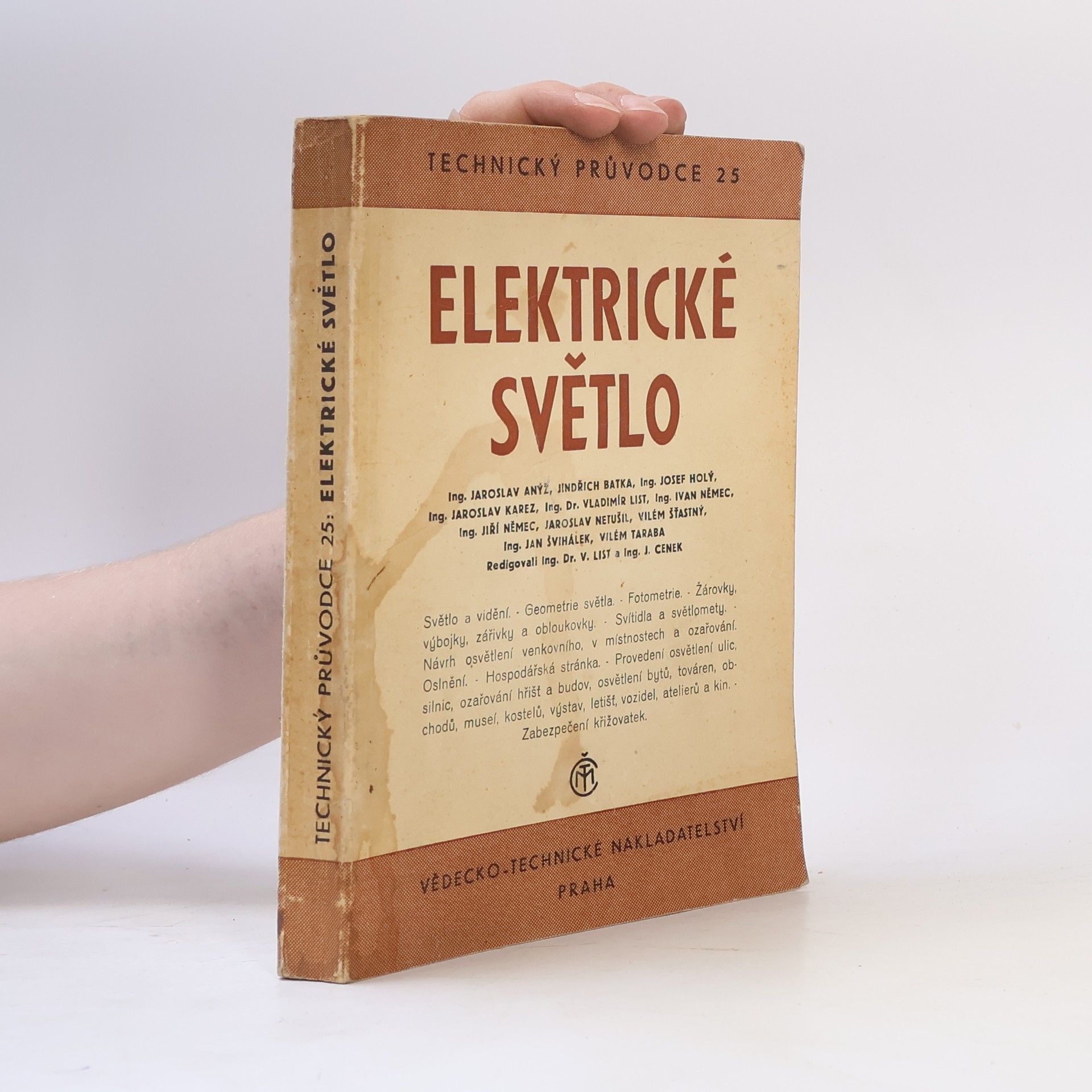 Jindřich Batka Elektrotechnika VI: Elektrické světlo