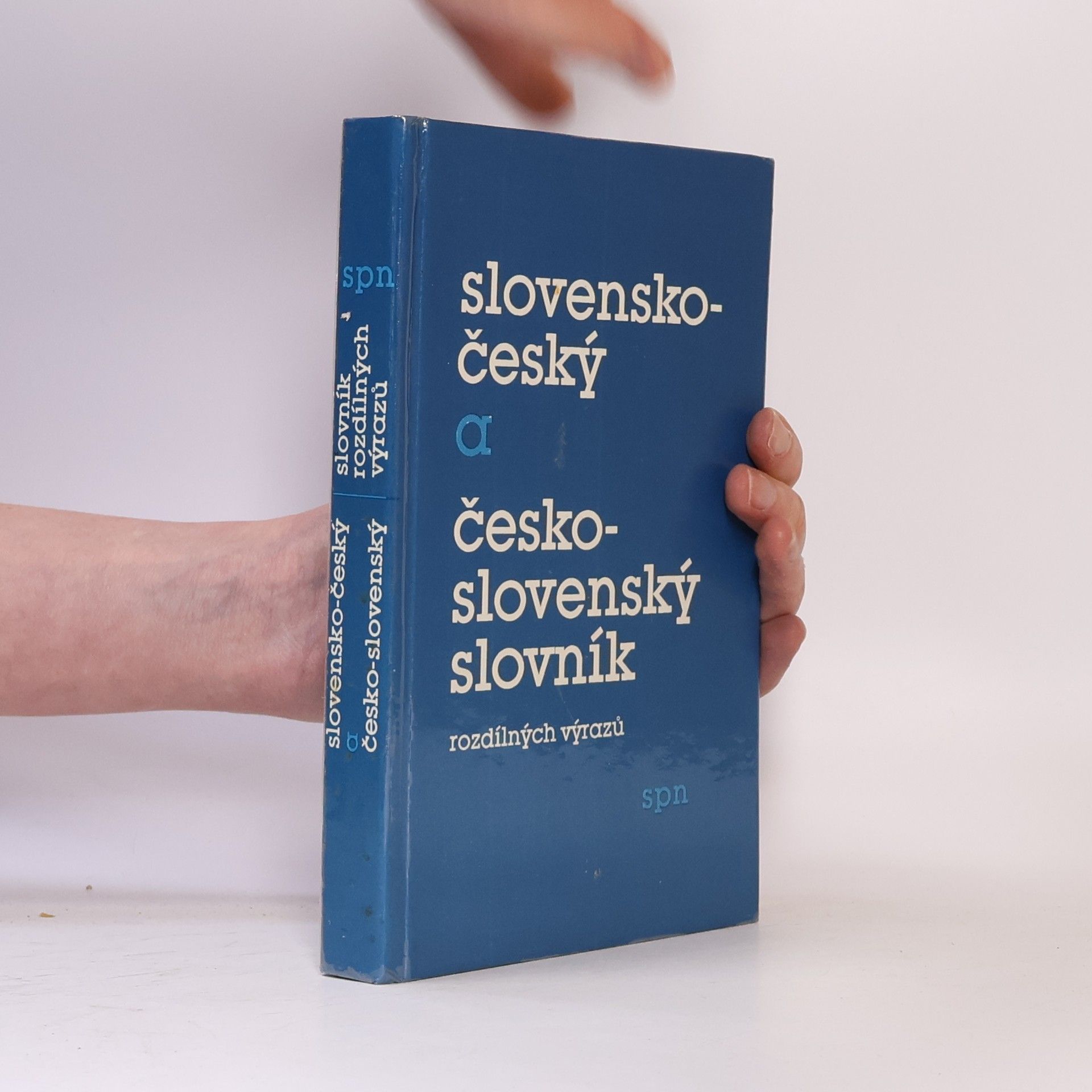 Jaroslav Nečas Slovensko-český a česko-slovenský slovník rozdílných výrazů