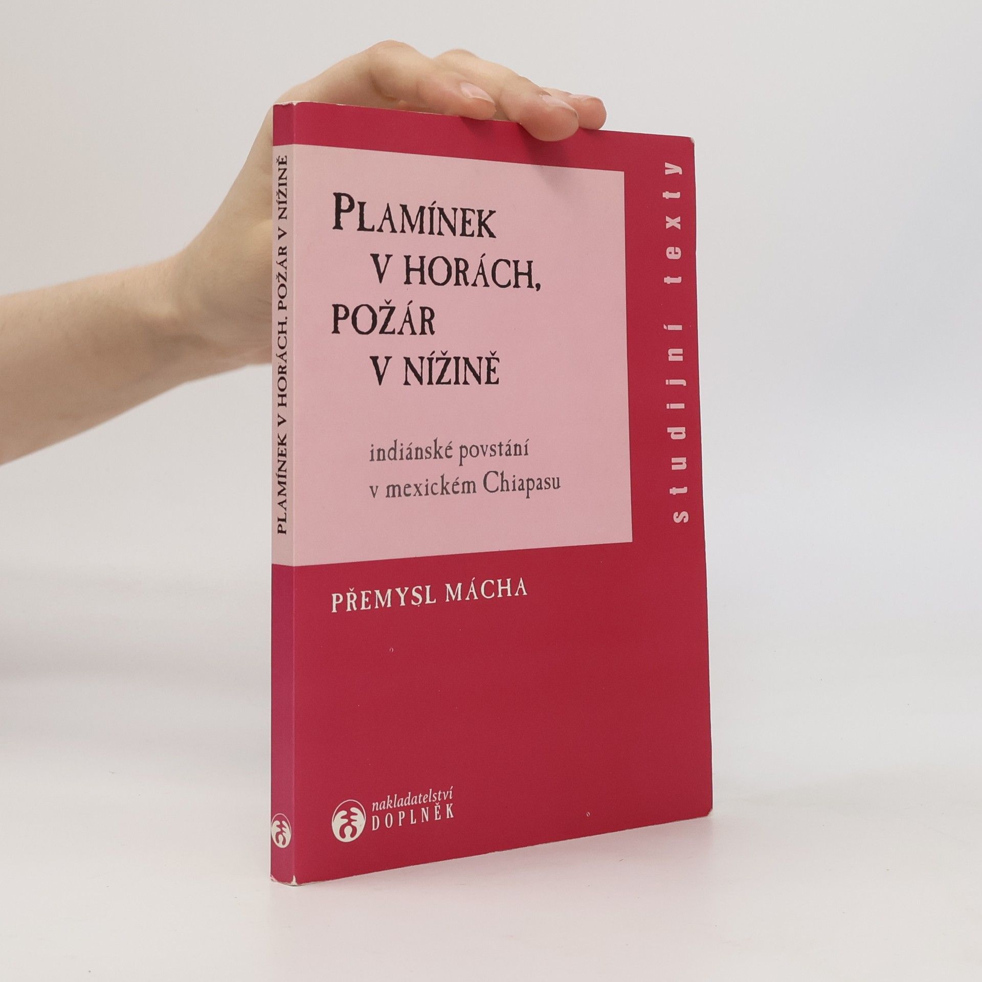 Přemysl Mácha Plamínek v horách, požár v nížině