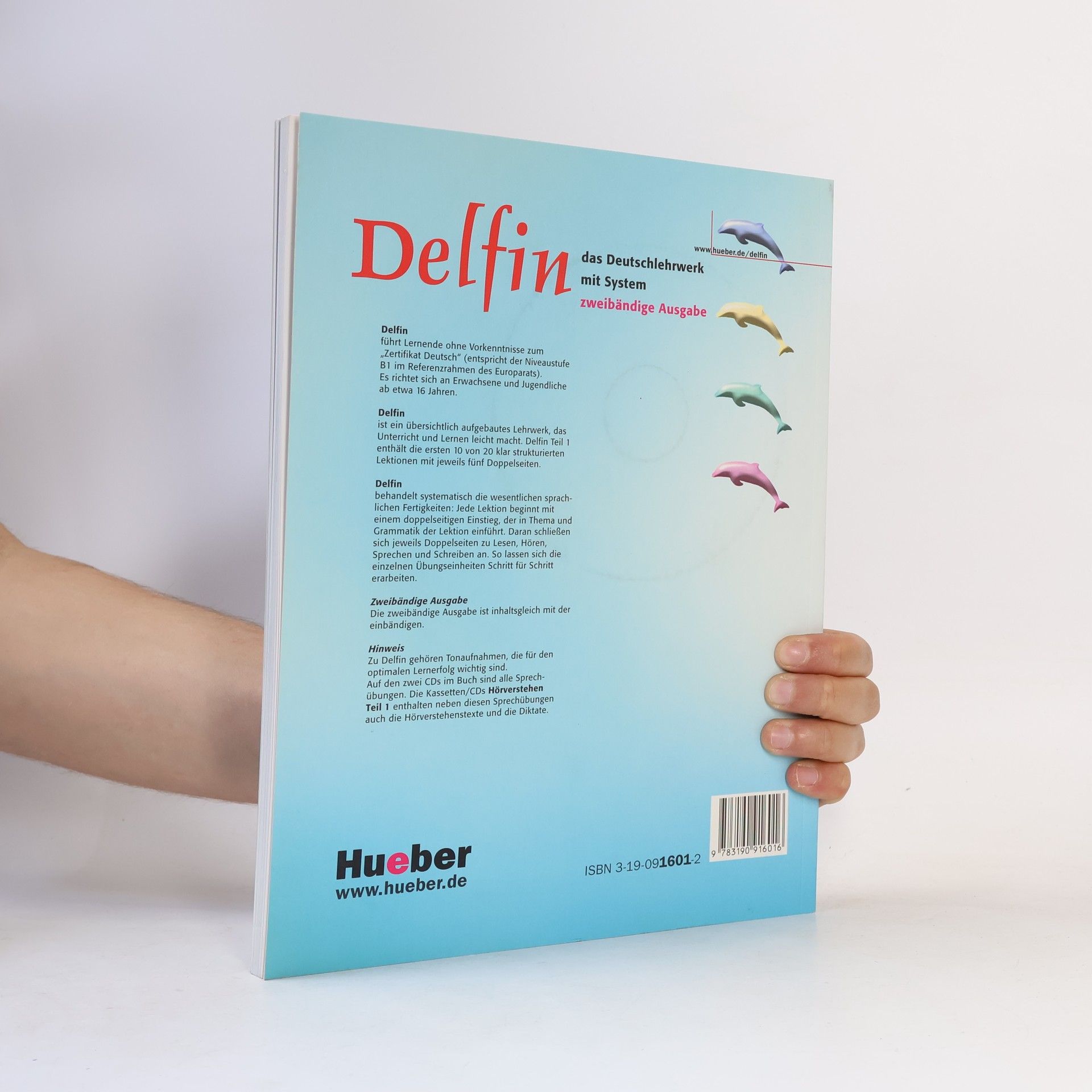 Hartmut Aufderstrasse Delfin Lehrbuch. Teil 1 (Lektionen 1-10)