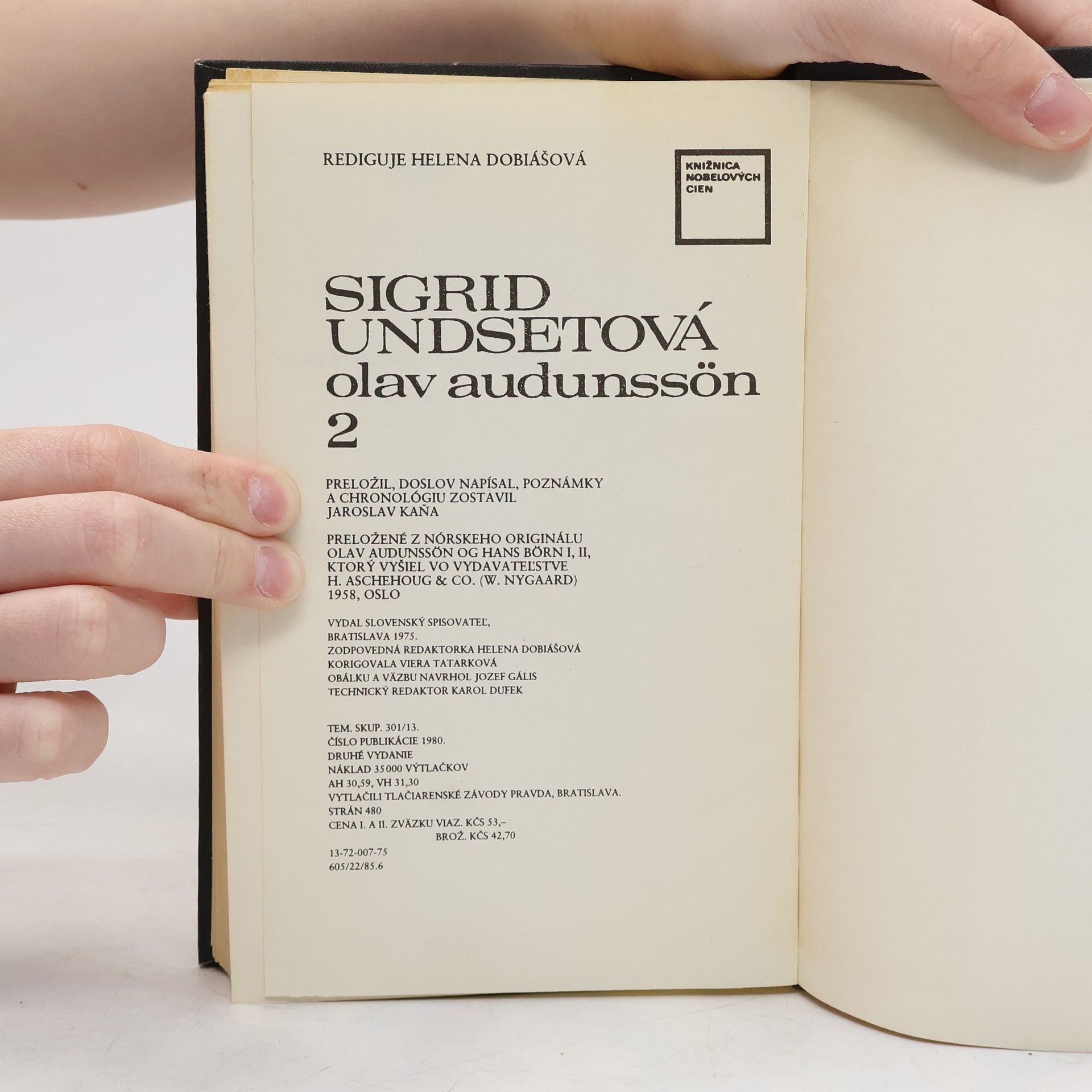 Sigrid Undset Olav Audunssön 2