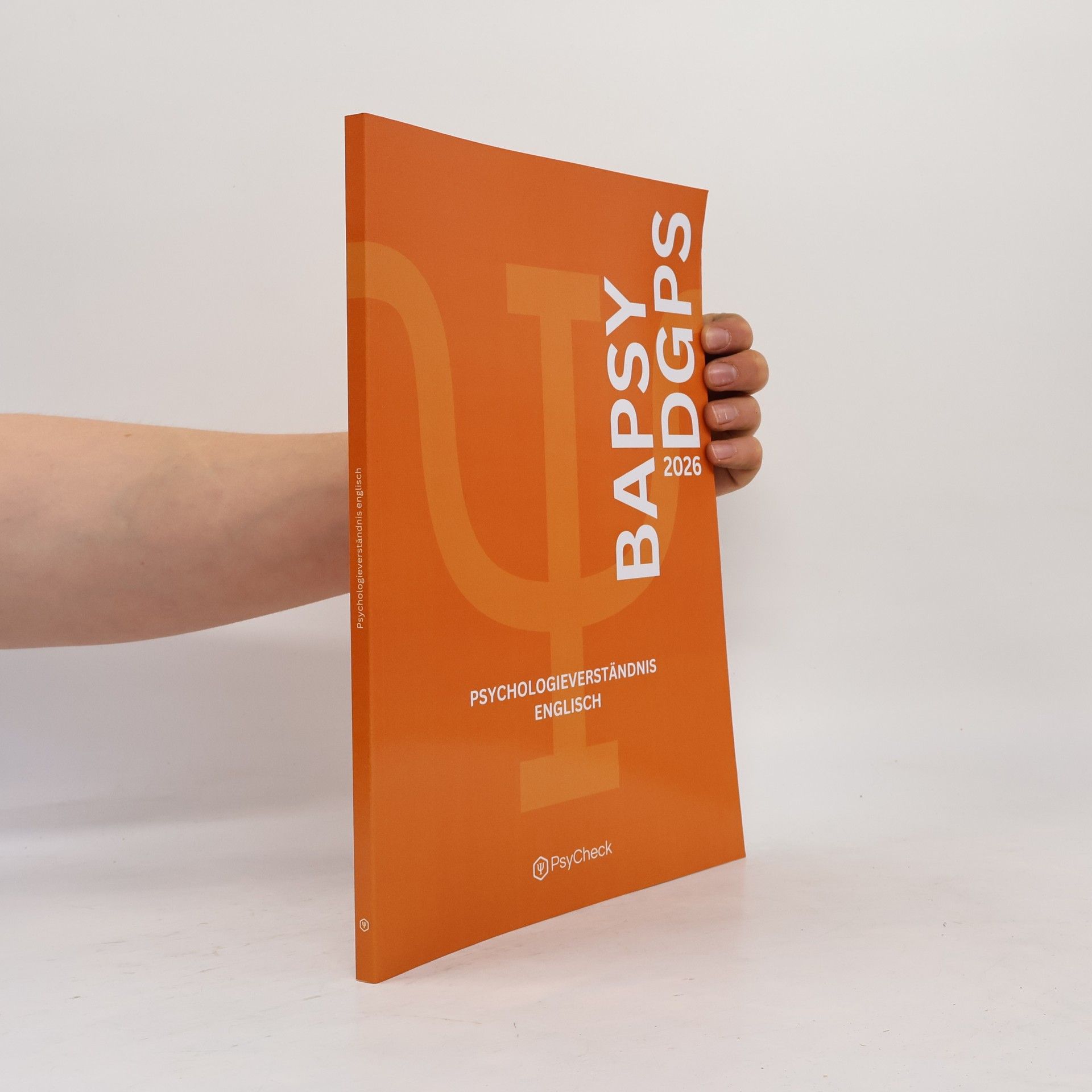 Autores varios PsyCheck BaPsy-DGPs 2025: Psychologieverständnis Englisch