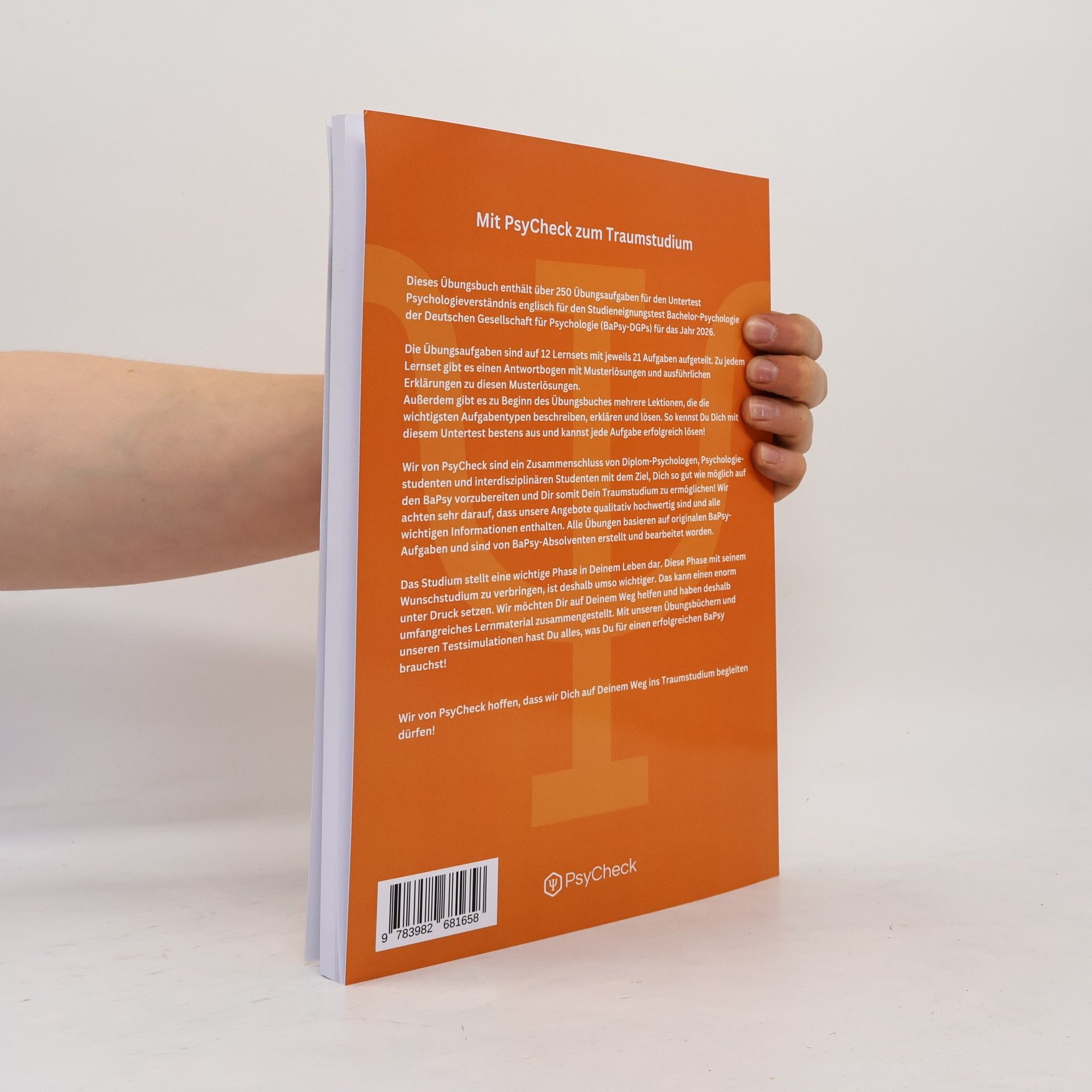 PsyCheck BaPsy-DGPs 2025: Psychologieverständnis Englisch