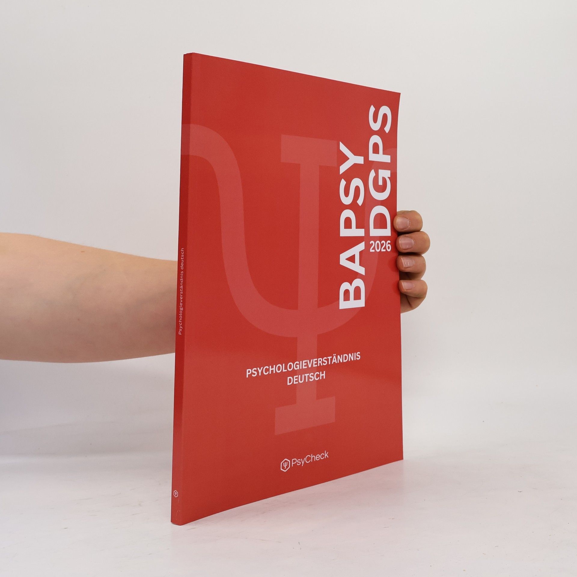 Autorenkollektiv PsyCheck BaPsy-DGPs 2026 - Psychologieverständnis deutsch Übungsbuch