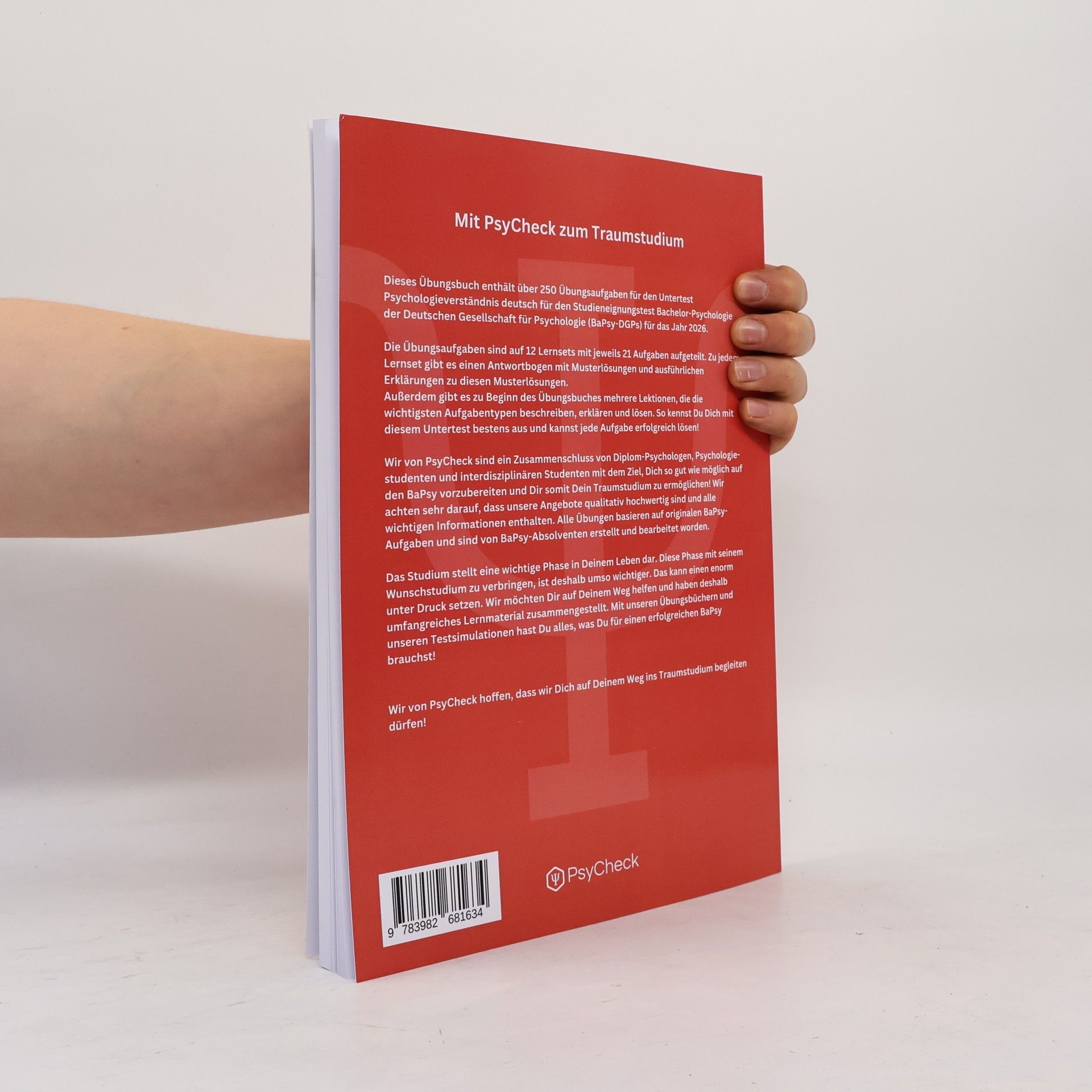 PsyCheck BaPsy-DGPs 2026 - Psychologieverständnis deutsch Übungsbuch