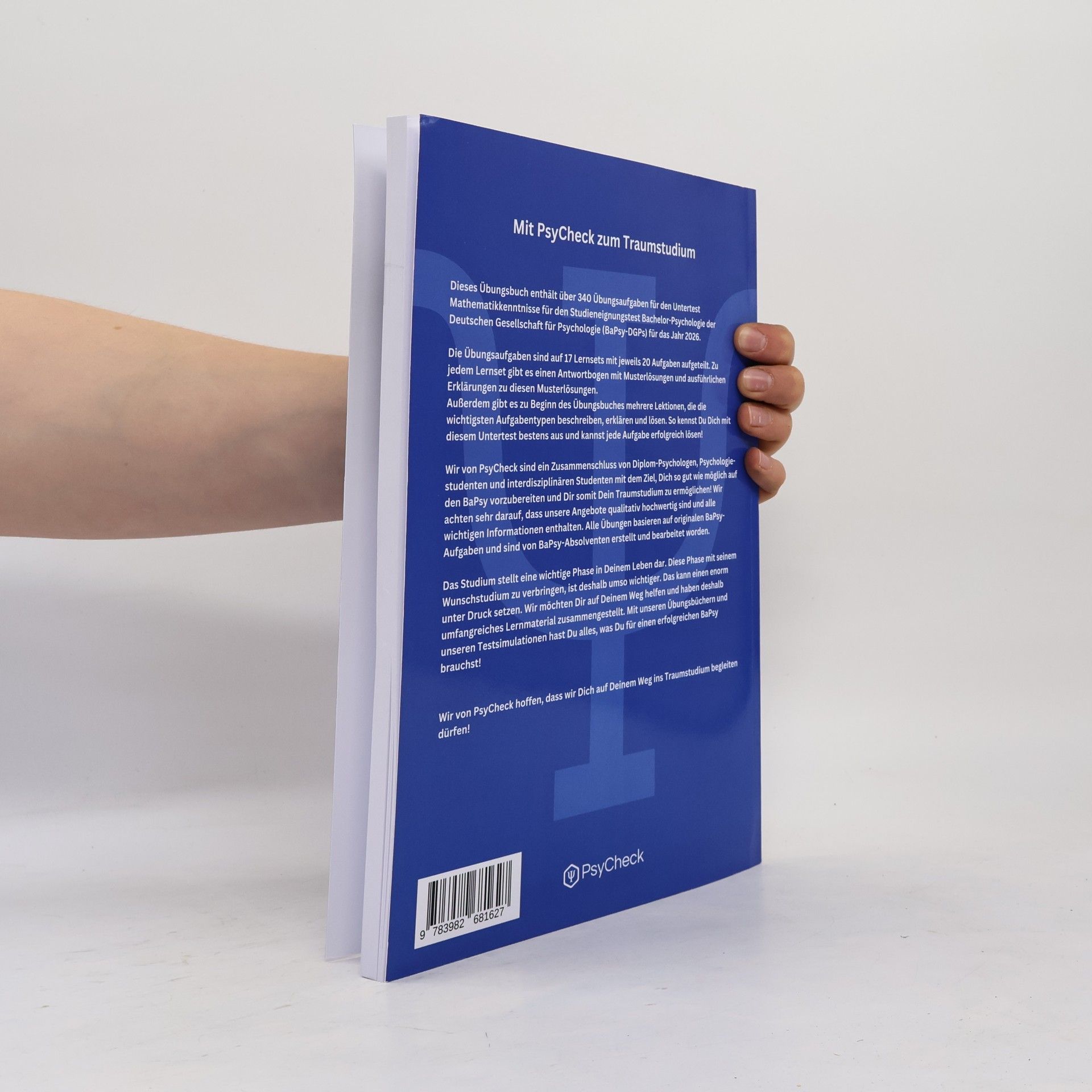 PsyCheck BaPsy-DGPs 2026 - Mathematikkenntnisse Übungsbuch